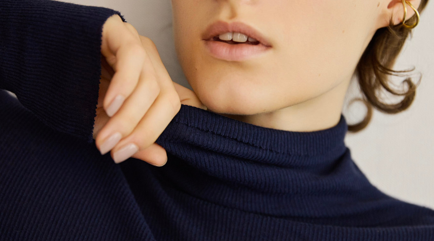 カシミヤ混タートルネックカットソー送料無料特典（2025/12/1 16:00