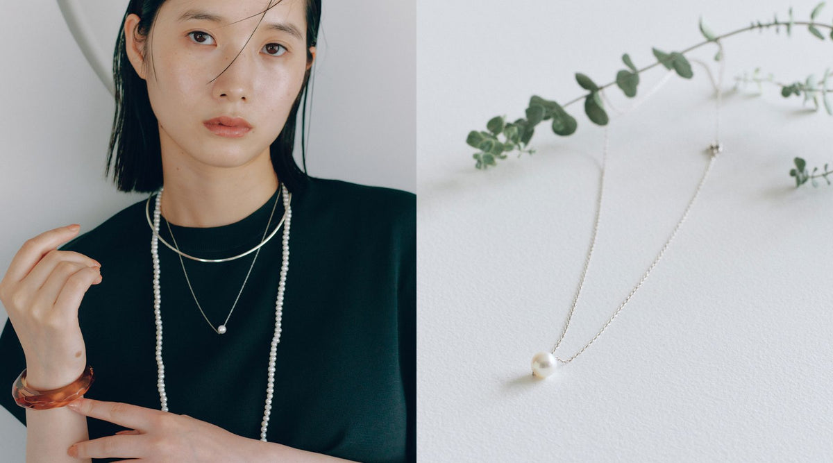 【再入荷】洗練された上品な輝きを放つアコヤパールネックレス