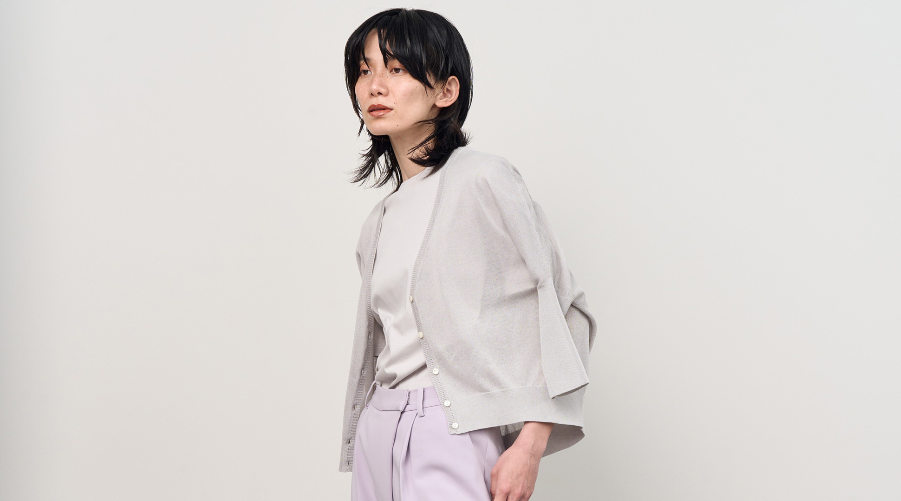 美品✨SOEJU ソージュ　シアーショートスリーブコクーンニット　現行 シアーショートスリーブコクーンニット - SOÉJU online store