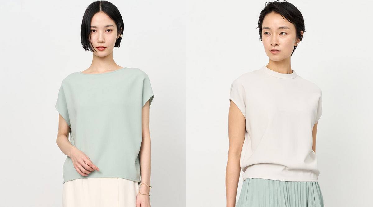 再入荷】一枚でサマになる、ソージュの定番「コクーンブラウス」2型が 再入荷】一枚でサマになる、ソージュの定番「コクーンブラウス」2型が