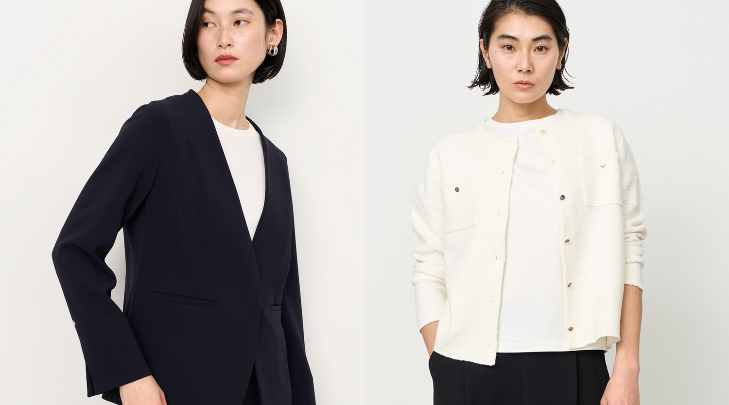 【新作・再入荷】おうちで洗える。定番ジャケットがリニューアル｜大人気の鹿の子ニットカーディガンが再入荷