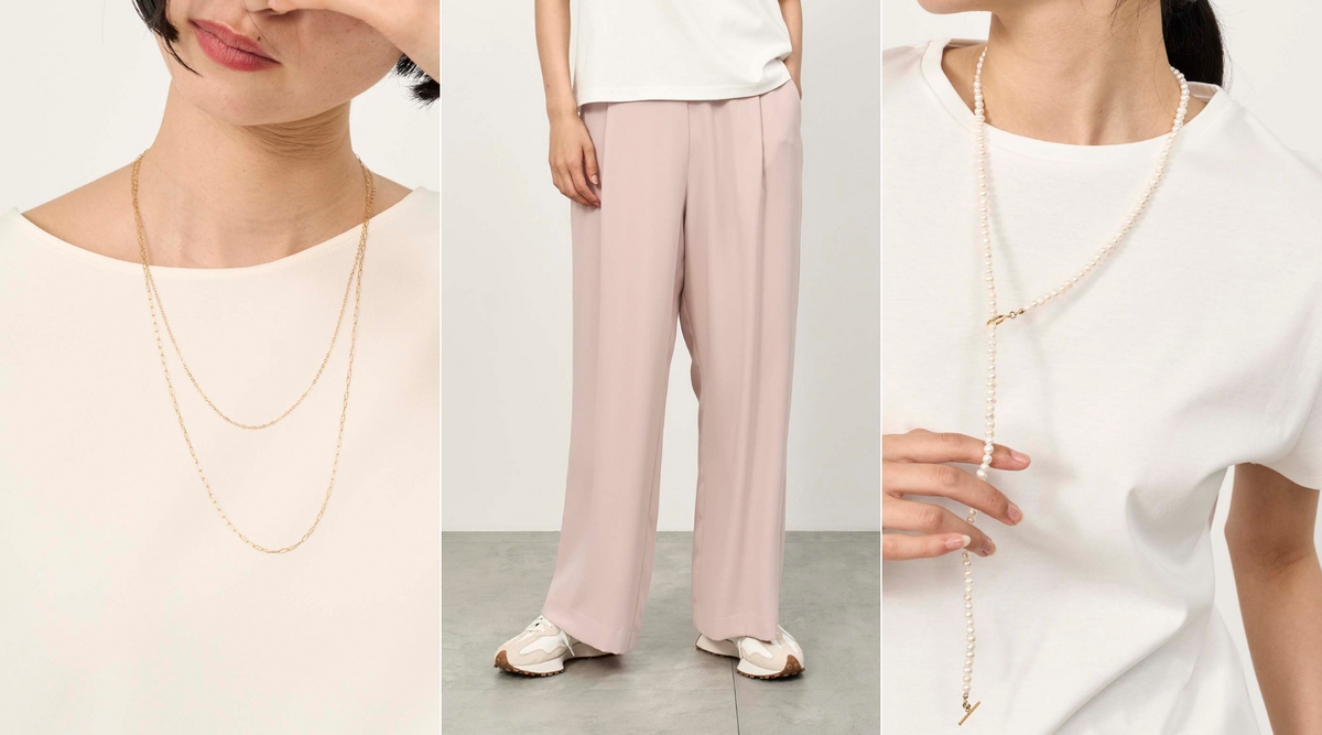 【新作＆再入荷】新作アクセサリーが4型登場。人気のPINKアイテムや、シアーコクーンVネックニットカーディガンも再入荷