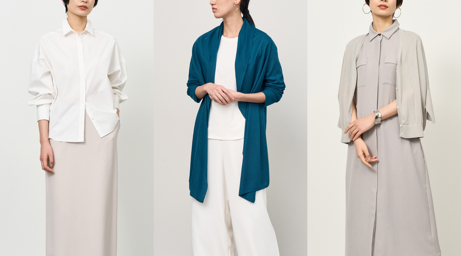 【待望入荷】この春夏の大人気アイテム。昨年即完売のシアーニット3型も再登場！