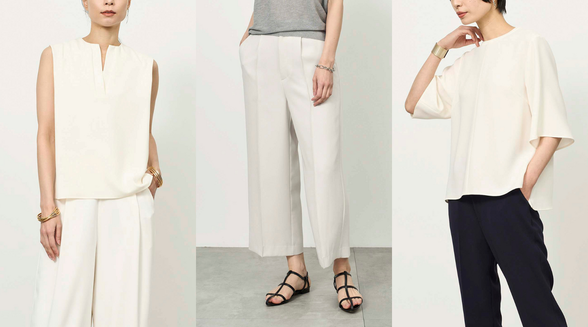 【新作入荷】春夏の上品見えを快適に叶える、ライトクロスシリーズ3型が入荷