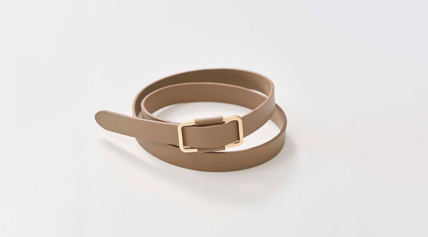 【再入荷】シトウレイさんYouTubeにも登場「ヴィーガンレザレットバックルベルト」の人気カラー