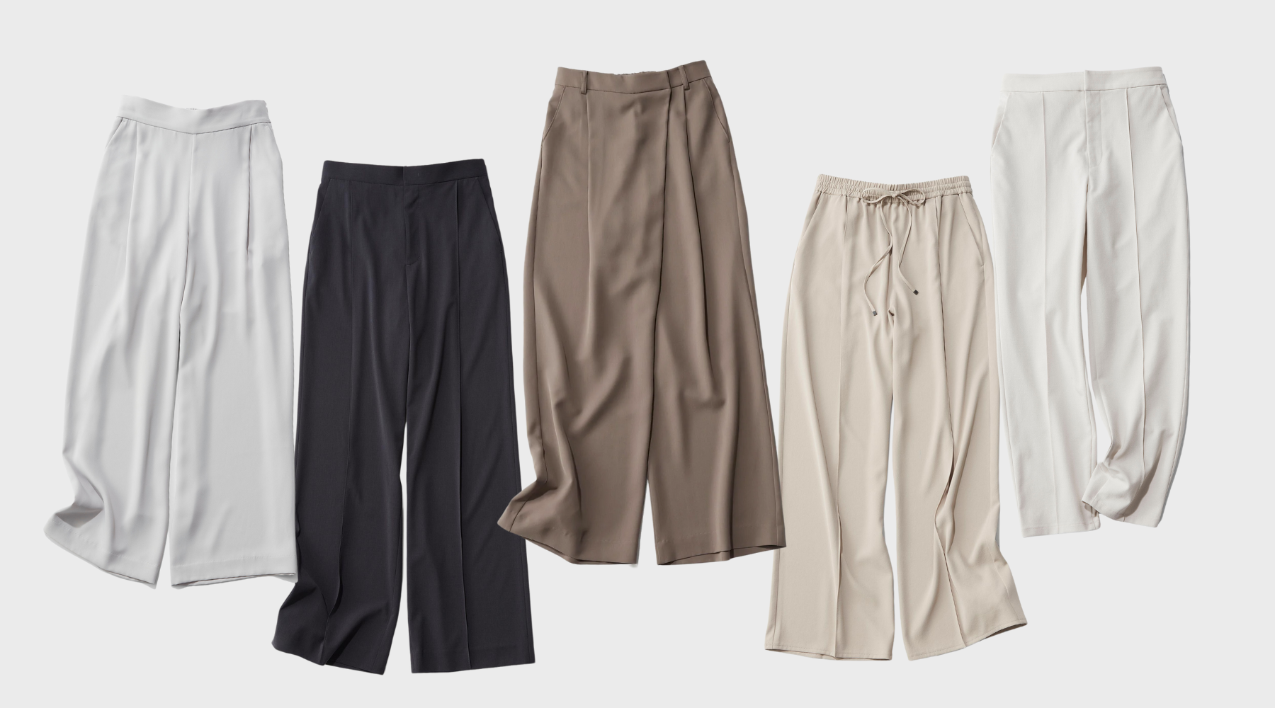 夏を快適に過ごすソージュのパンツ5本を厳選。目的にあった選び方とは