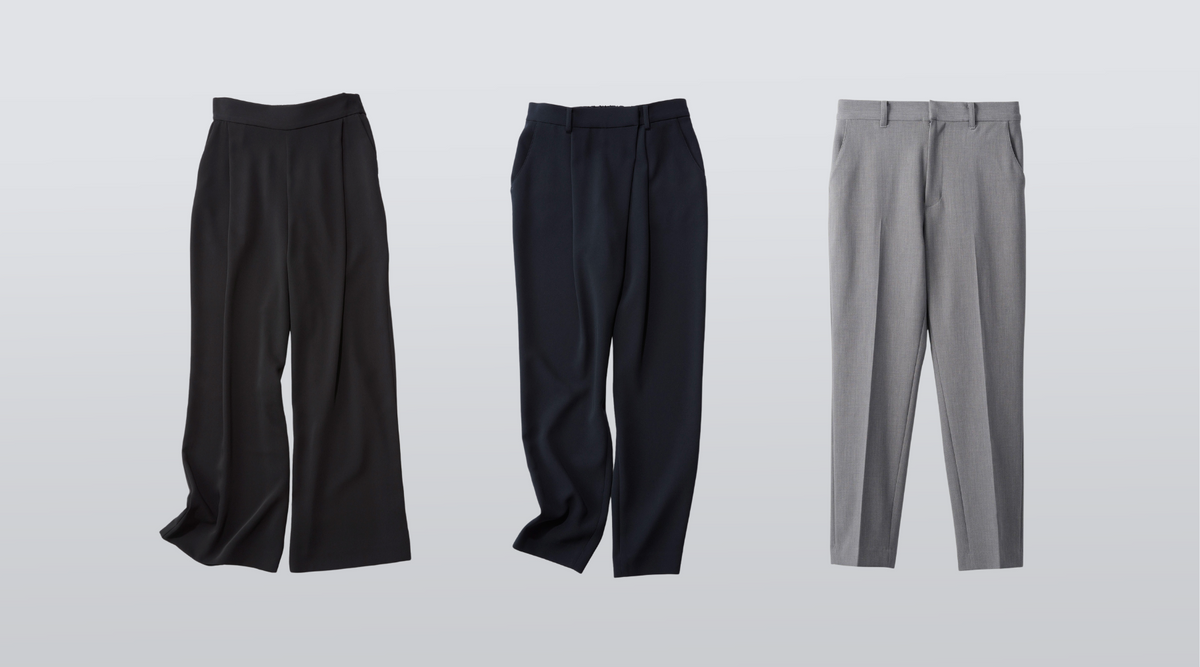 【12月3週のおすすめ】毎日の着こなしを楽にする一本。今おうちで試着できるベーシックパンツ