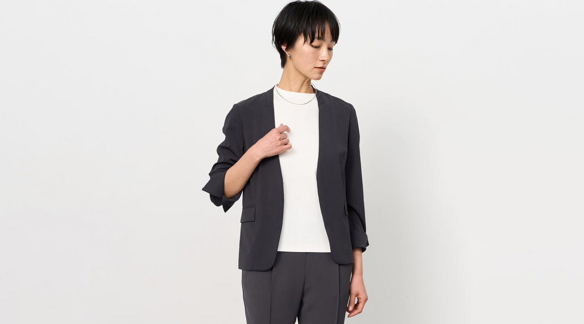 【新作・再入荷】洗濯機で洗えるセットアップが登場。夏を快適にする新シリーズ｜UV大判ストールに新色が仲間入り