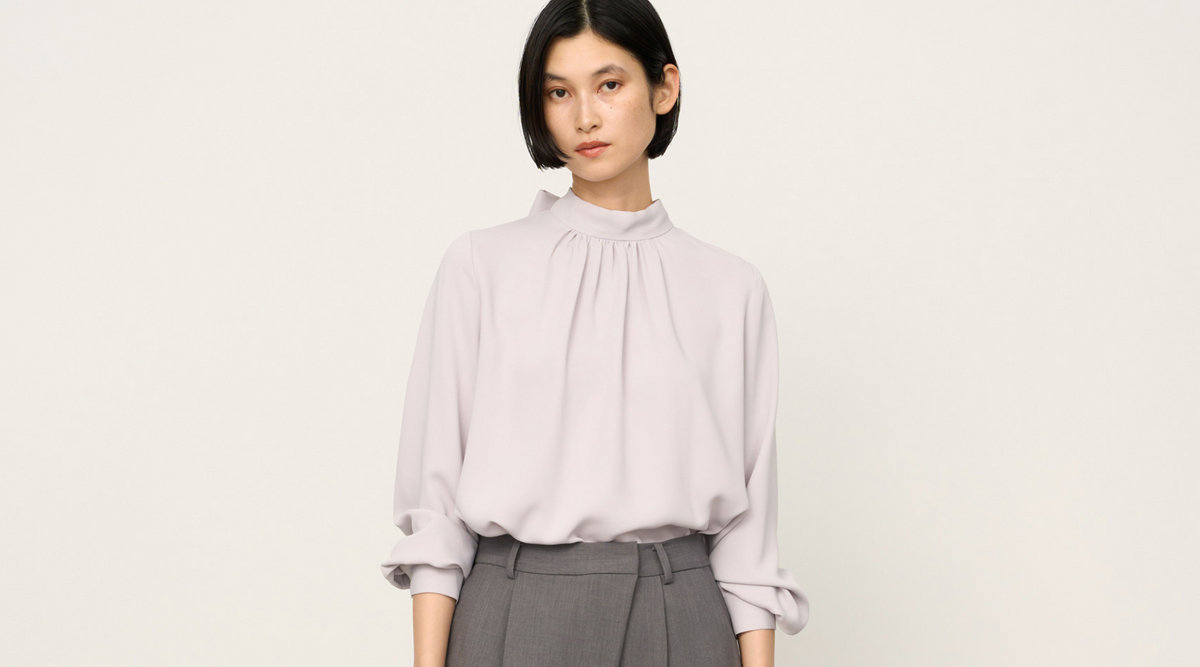 【8月4週のおすすめ】一枚で華やぐ洗えるブラウスが、人気素材でアップデートして新登場