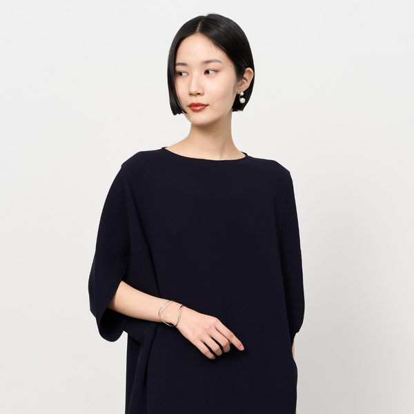 【再入荷】５分袖 Aライン  ワンピース コクーン 再入荷】好評のワンピースやトップスが続々再入荷｜高機能の
