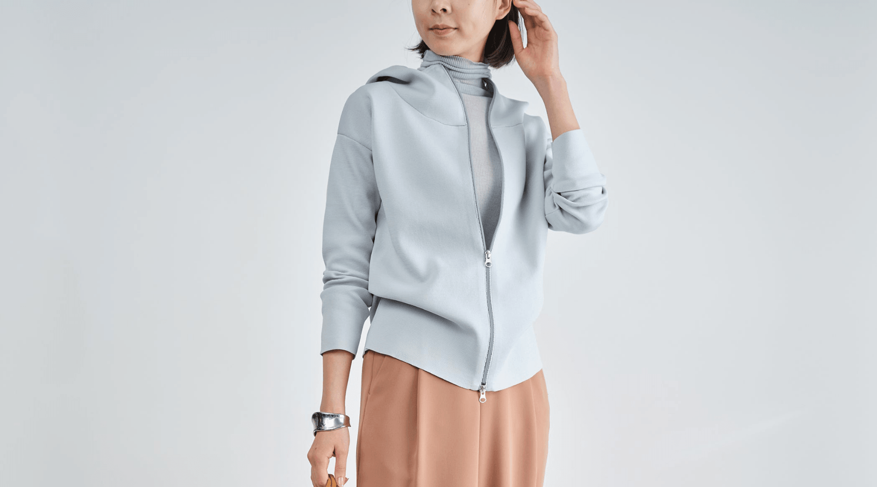 Spick&Span ミラノリブニットパーカー ミラノリブニットパーカー Spick&Span ミラノリブニットパーカー ミラノリブニットパーカー