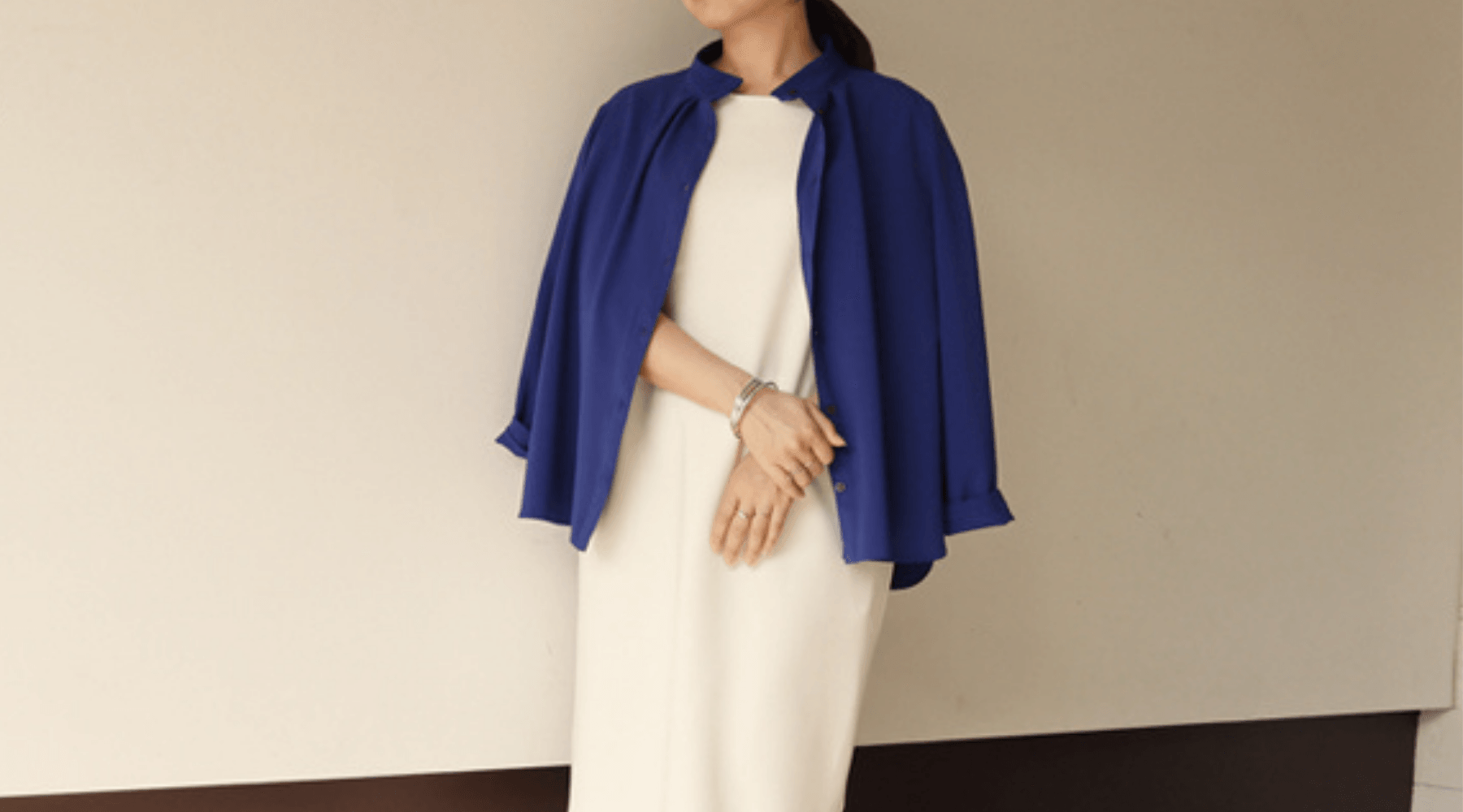 ふろしき様　SOEJU ソージュ　2WAYワンピース　白 2WAYワンピース - SOÉJU online store｜上質な大人の女性のため