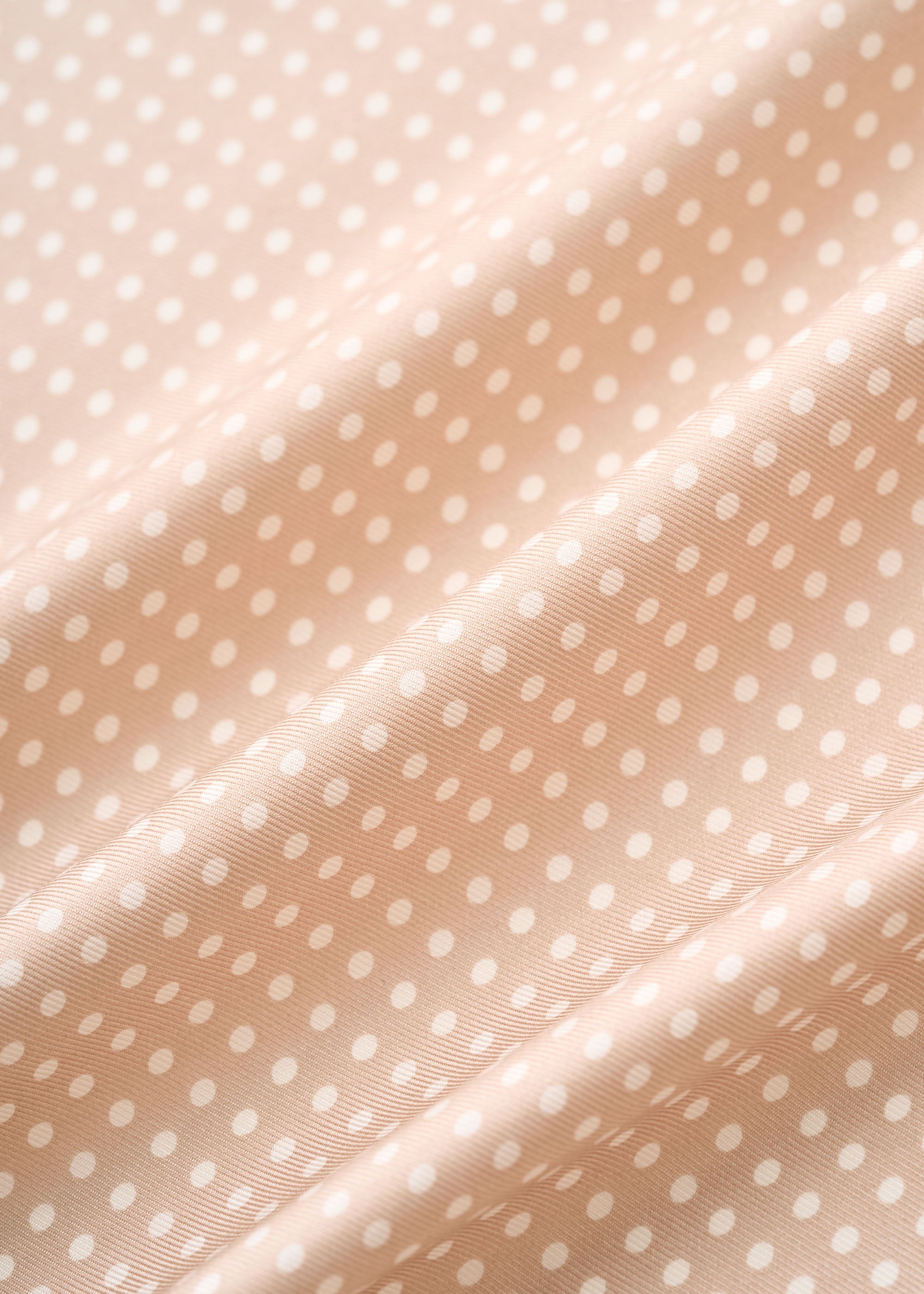 シルクドットプリントスカーフ