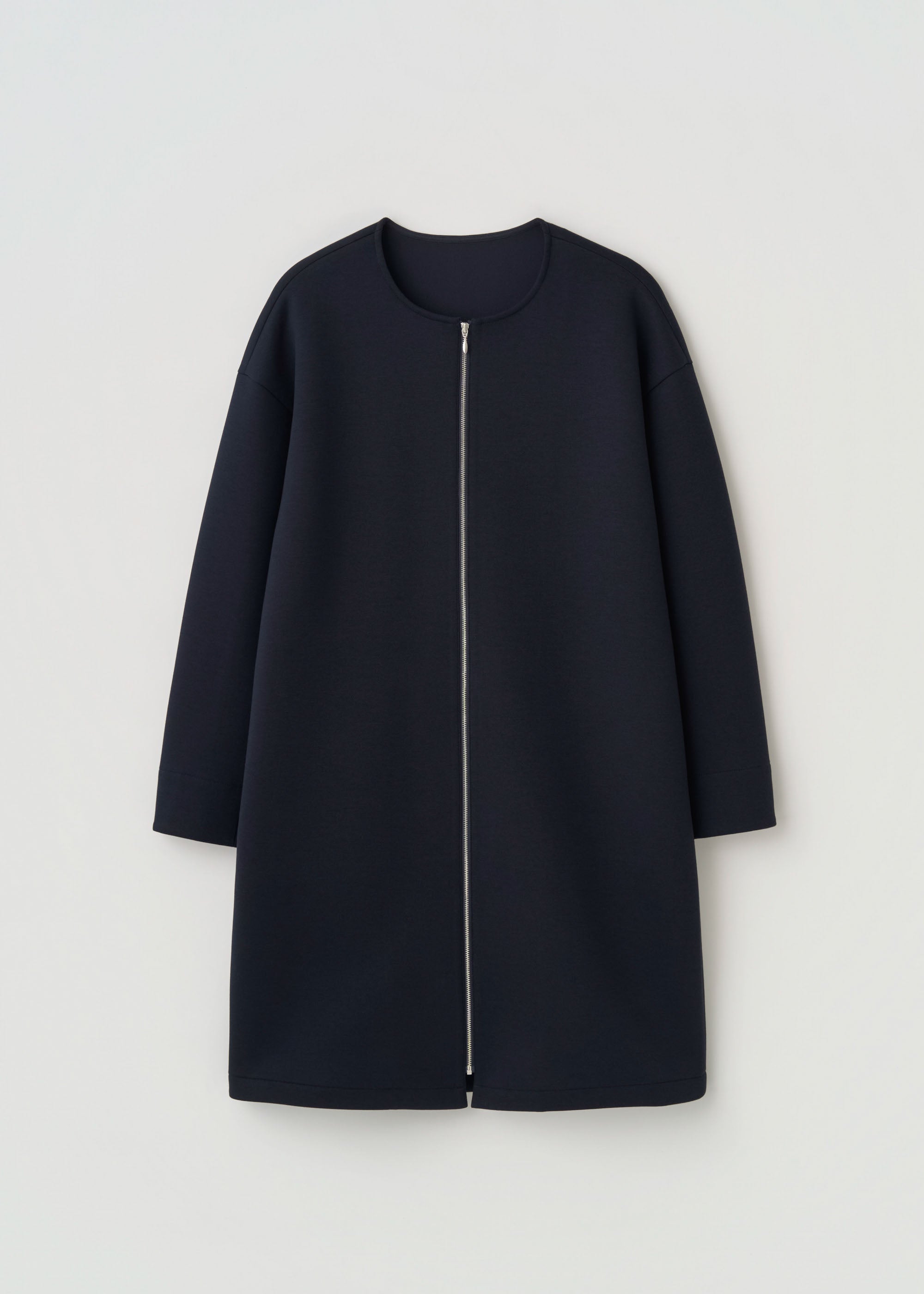 ソフトダブルフェイスジップコート