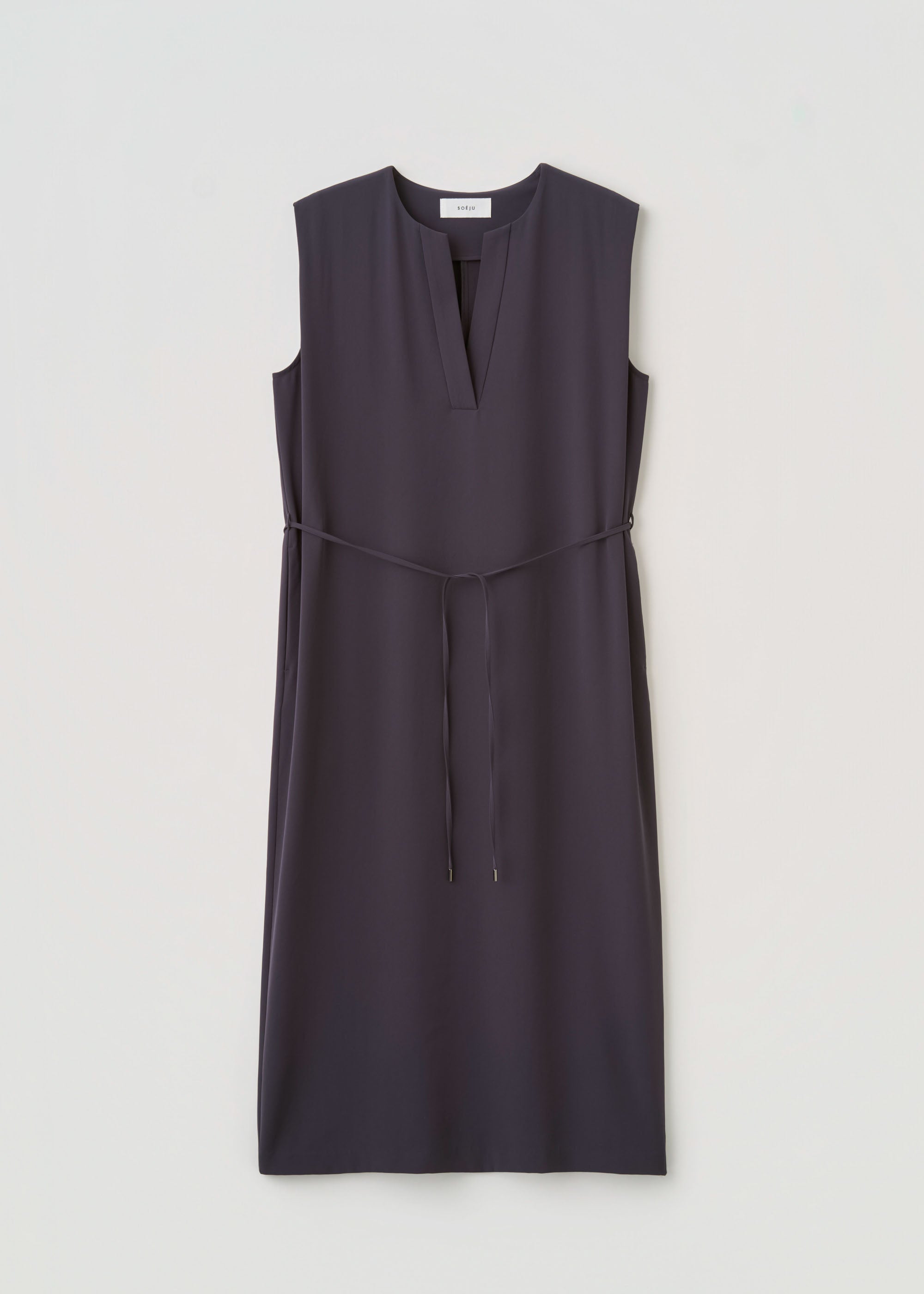 ヴィンテージサテンスキッパーワンピース