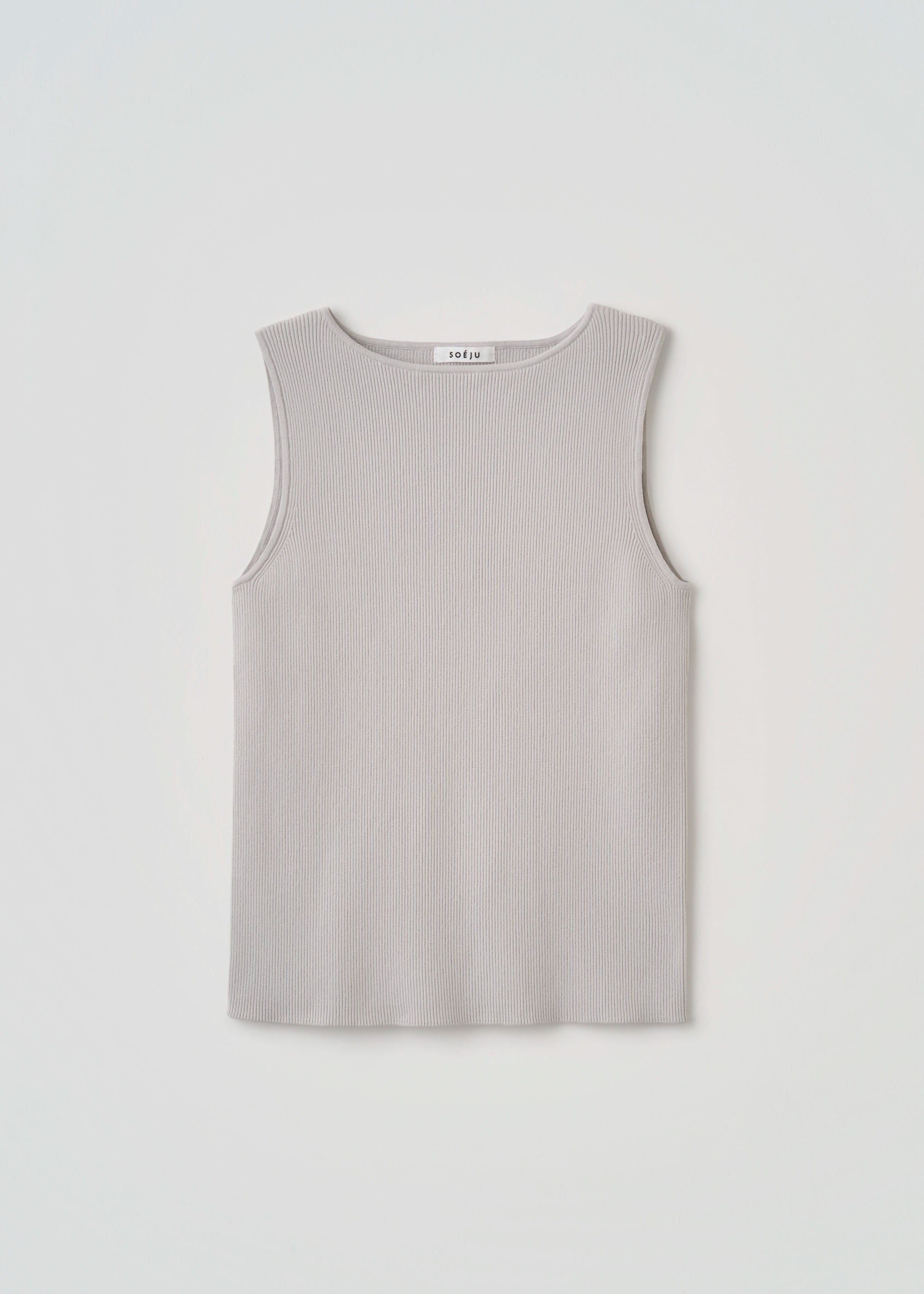 美Neck ノースリーブニット（ボートネック）