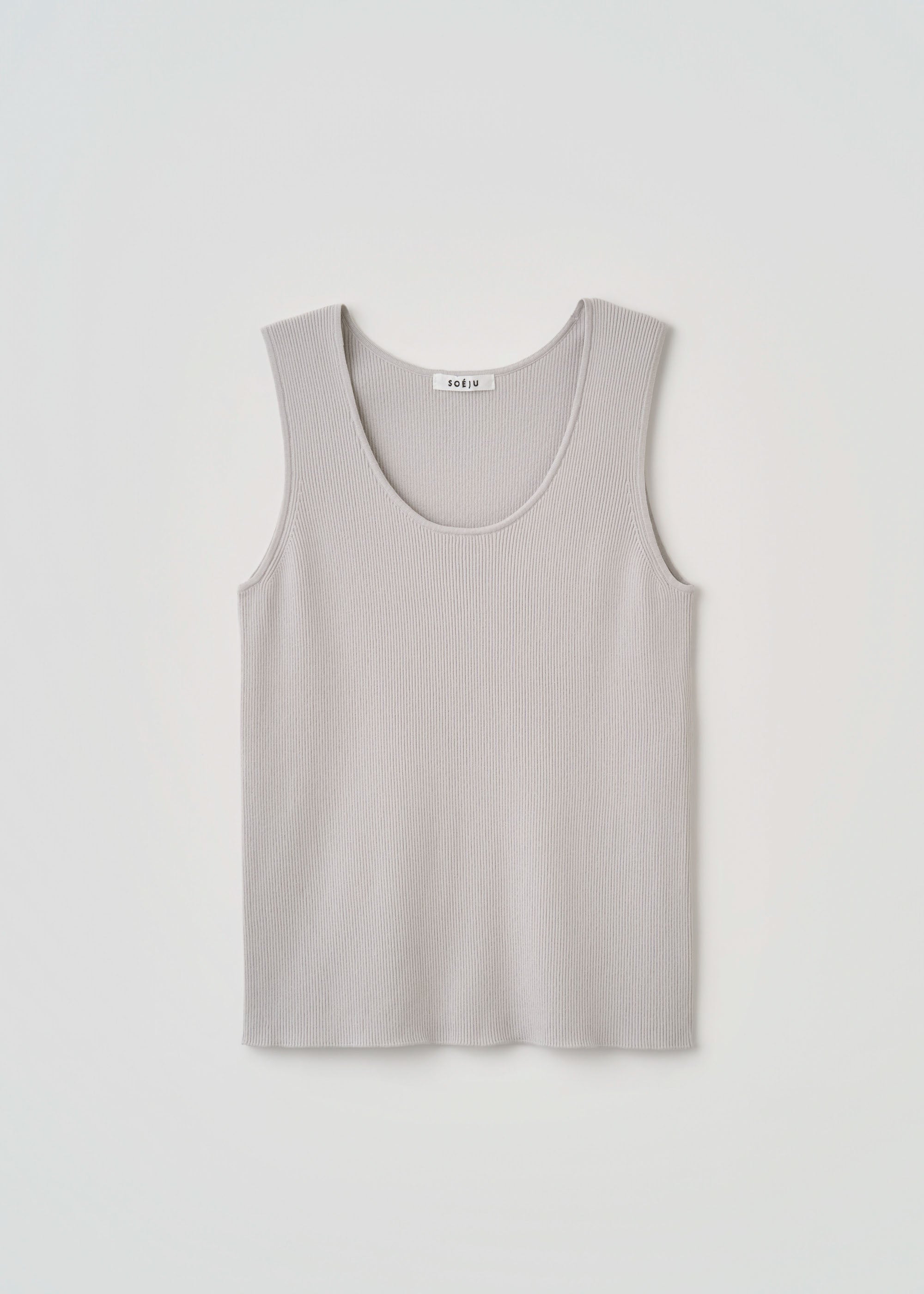 美Neck ノースリーブニット（Uネック）