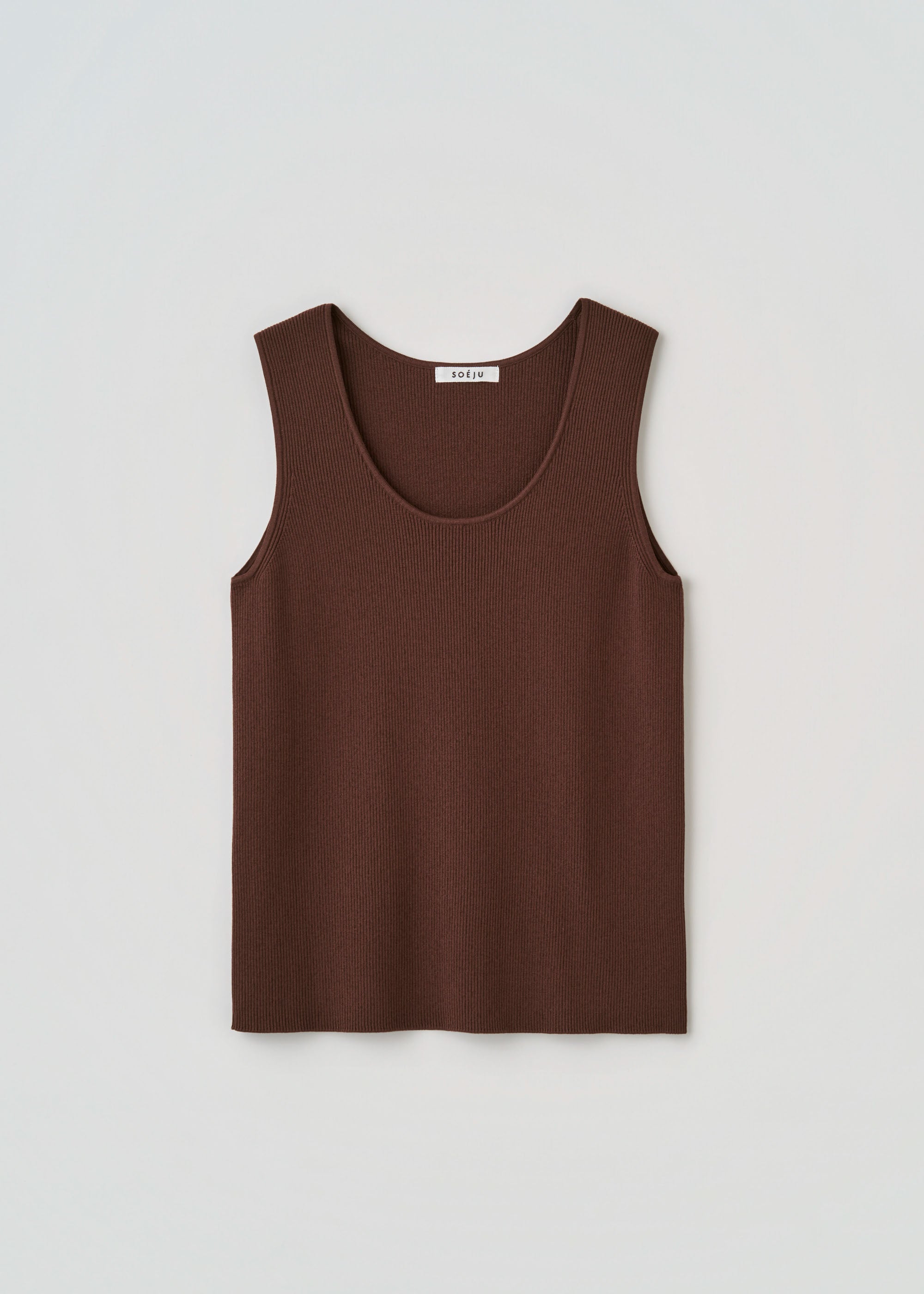 美Neck ノースリーブニット（Uネック）