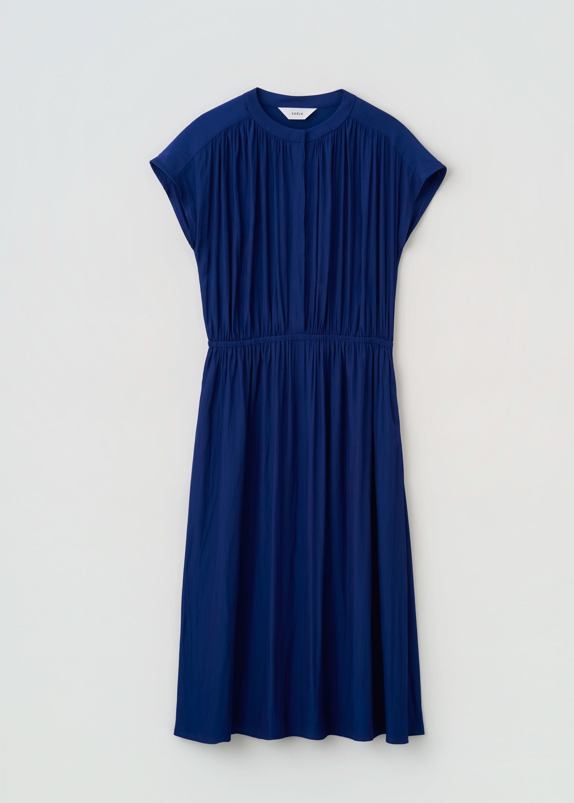 デシンギャザーワンピース