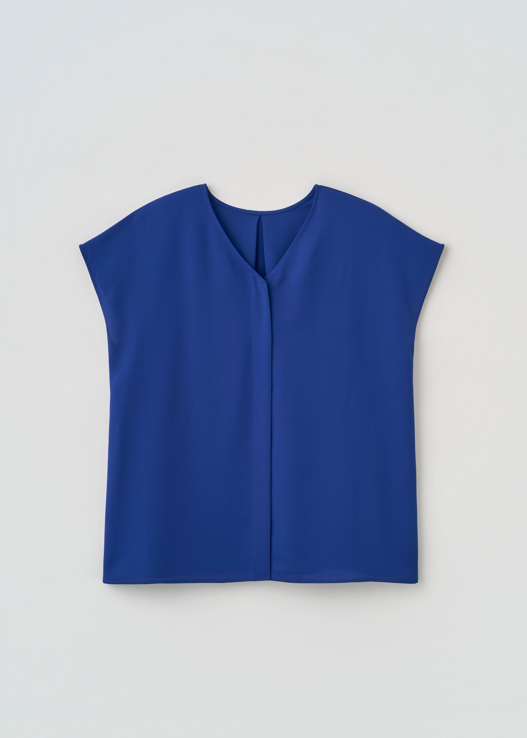 エアリージョーゼットショートスリーブブラウス