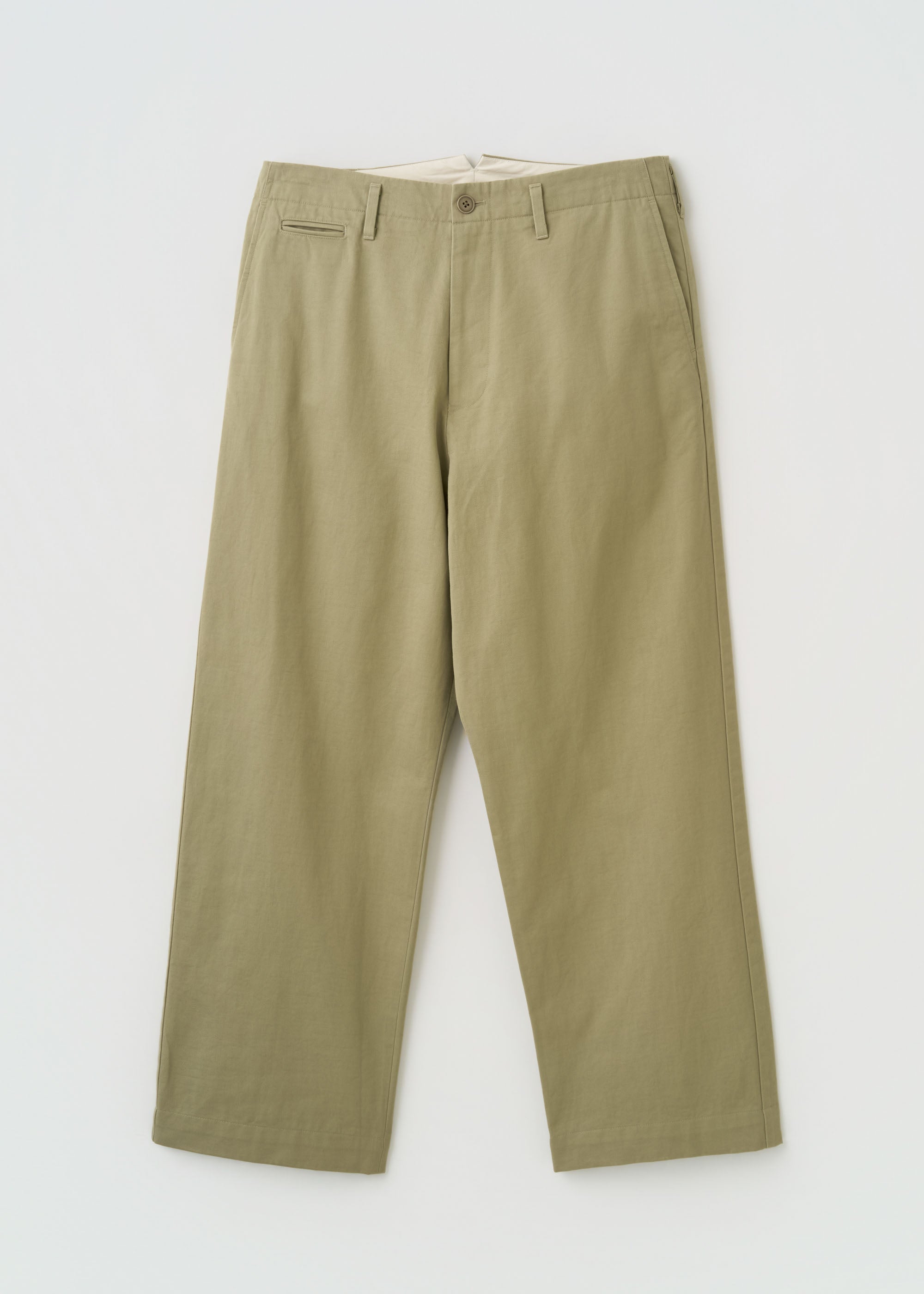 コットンチノパンツ