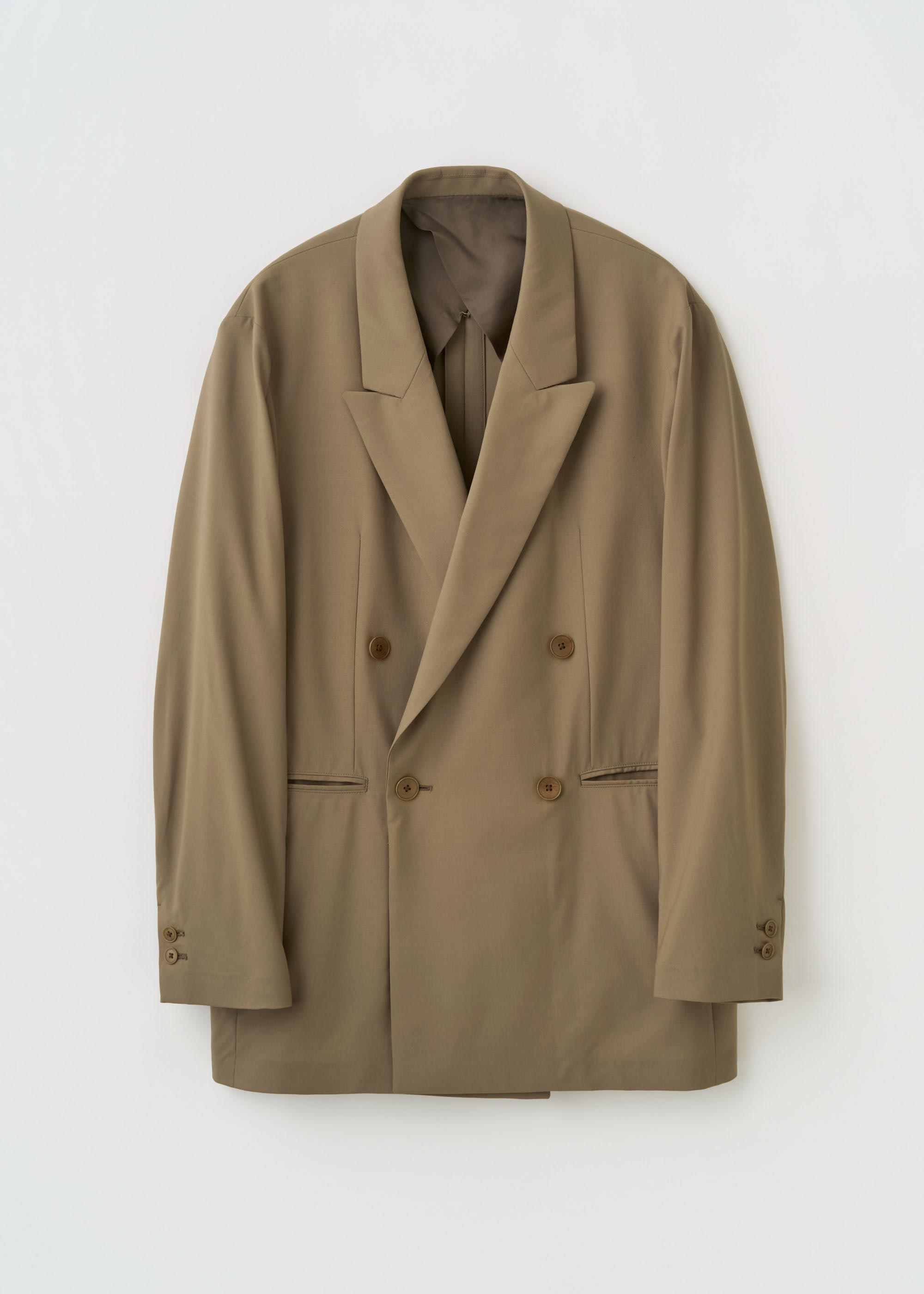 スーパー140ライトウールダブルジャケット