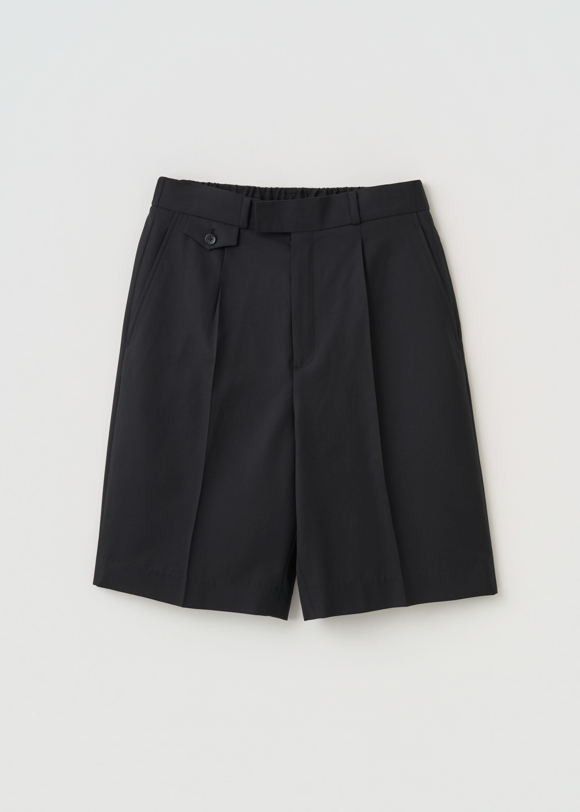 スーパー140ライトウールバミューダパンツ