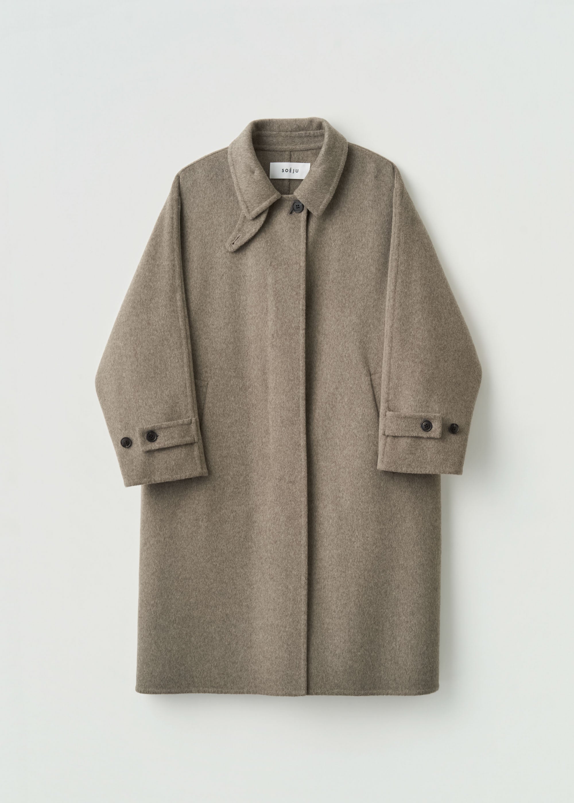 ウールカシミヤバルマカーンコート