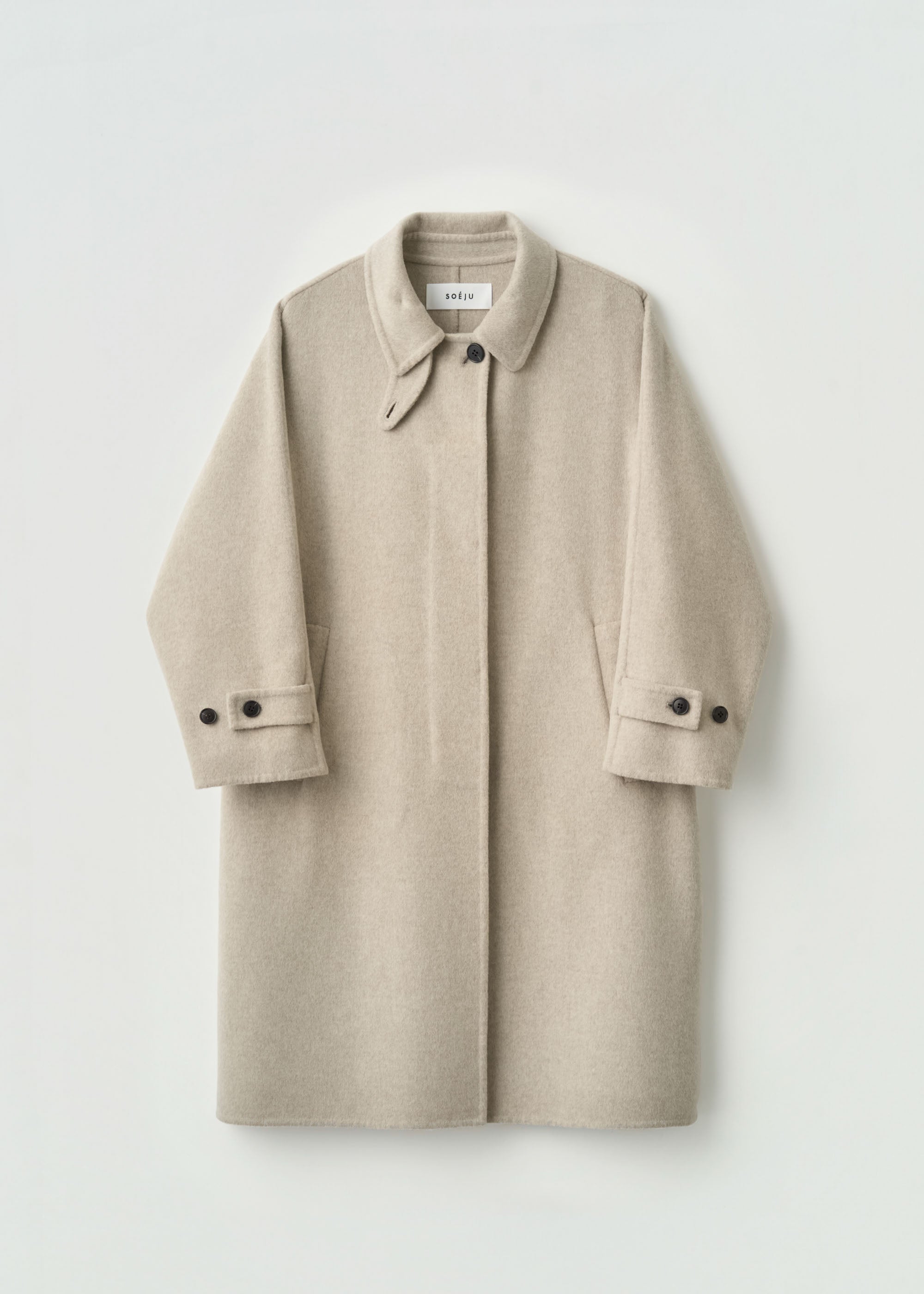 ウールカシミヤバルマカーンコート