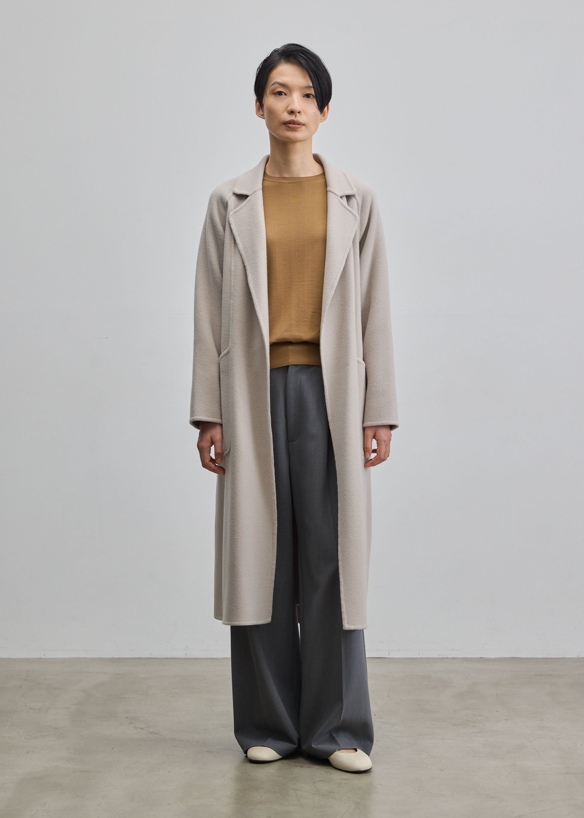 ウールハイゲージドルマンスリーブプルオーバー - SOÉJU online