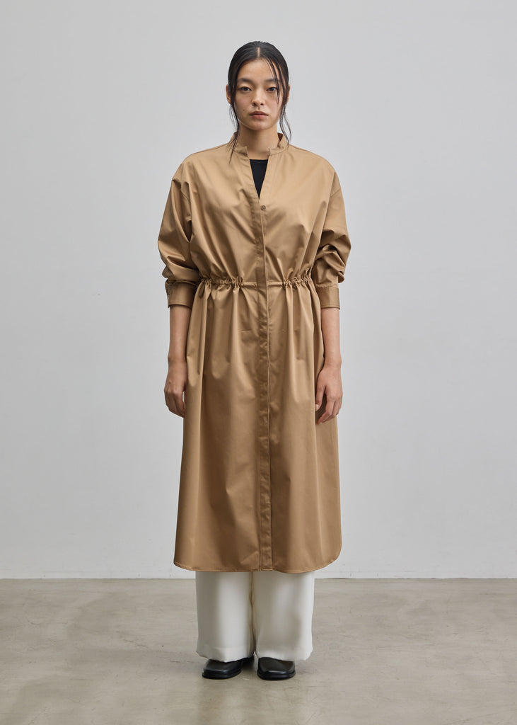 新品タグ付き SOEJU リモンタ コート ワンピース ソージュ キャメル S ソージュ SOEJU リモンタ コート ワンピース S ベージュ - メルカリ