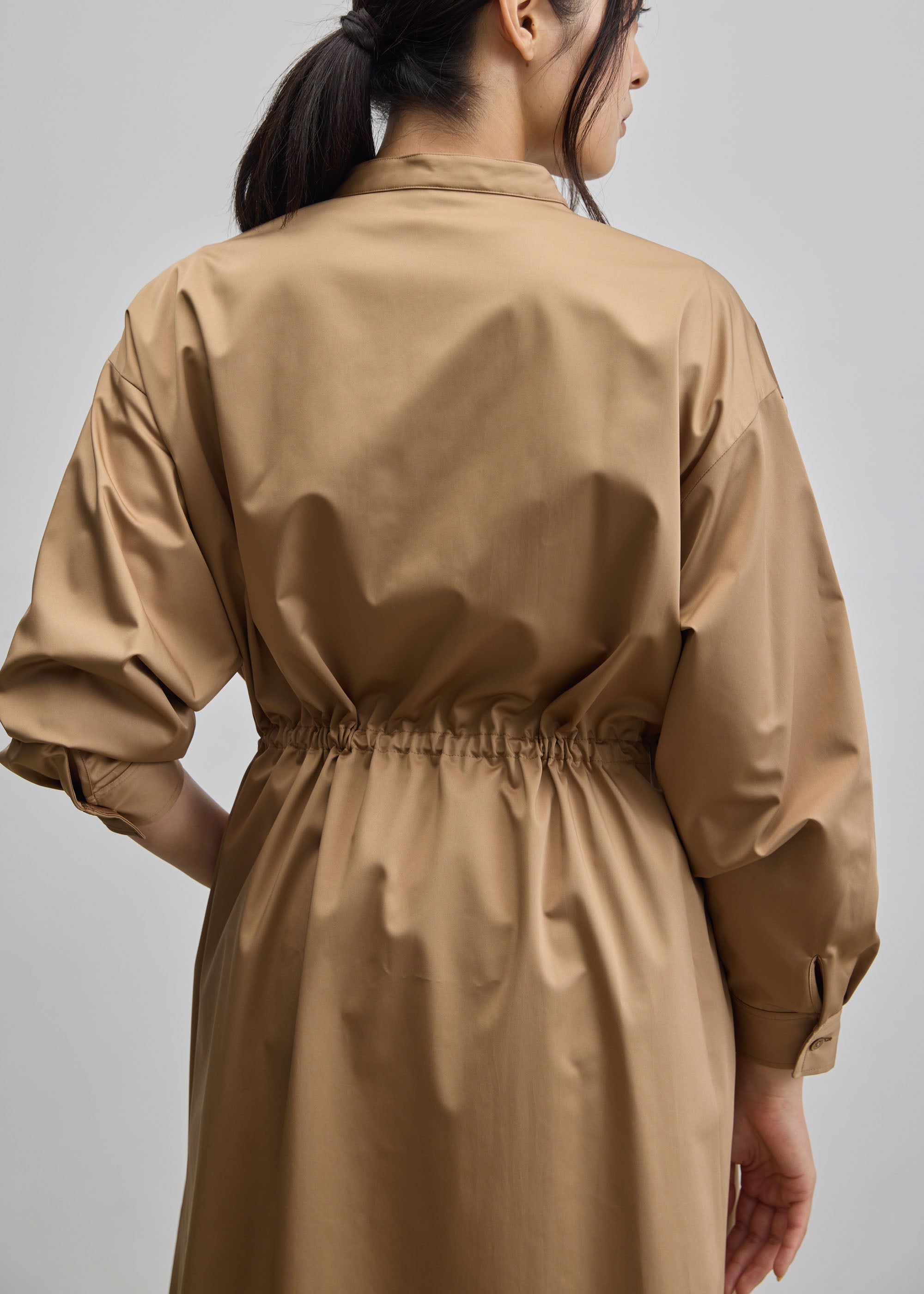新品タグ付き SOEJU リモンタ コート ワンピース ソージュ キャメル S リモンタコートワンピース - SOÉJU online store｜上質な大人の