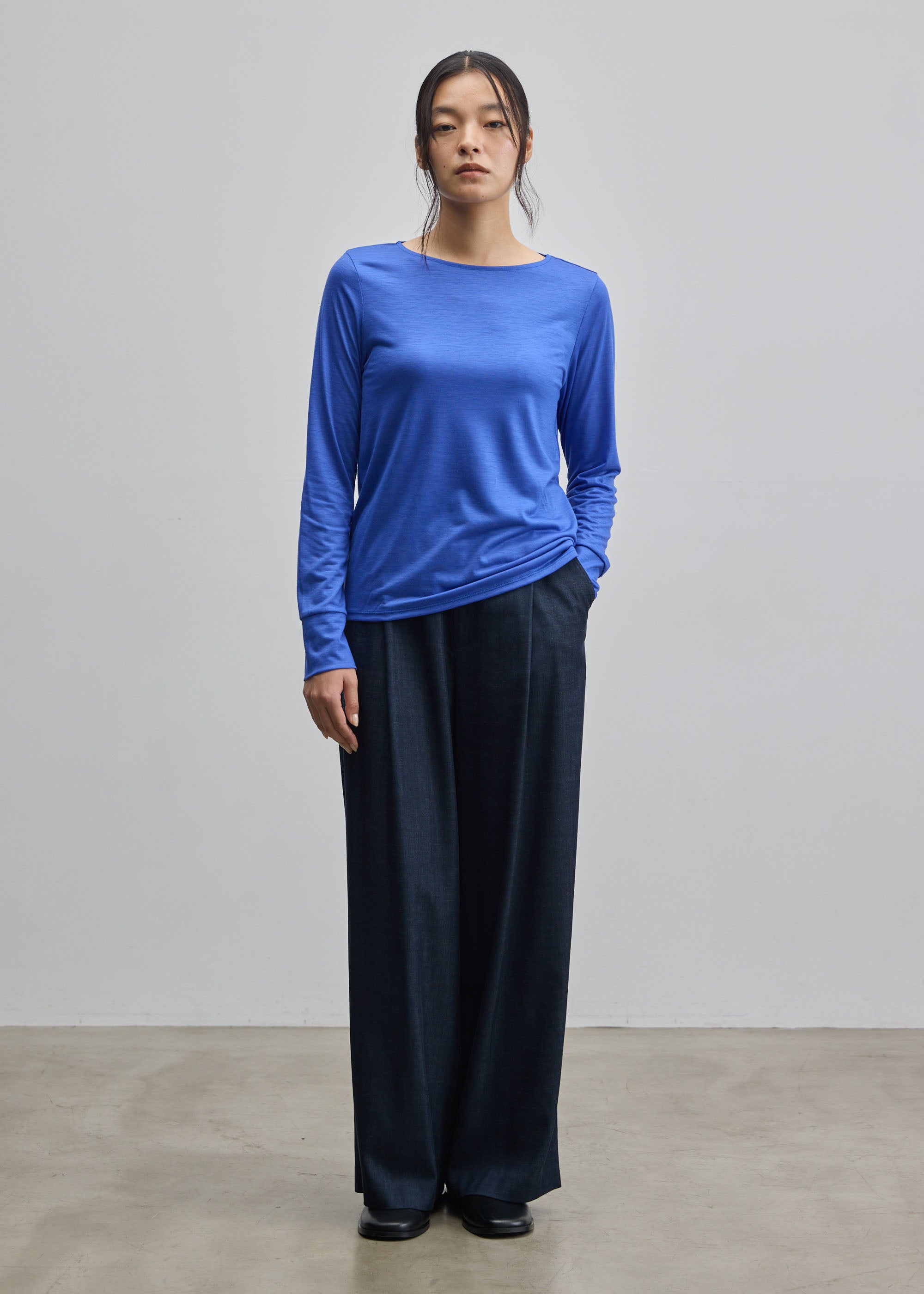 SOÉJU デニムライクタックワイドパンツ デニムライクタックワイドパンツ - SOÉJU online store｜上質な