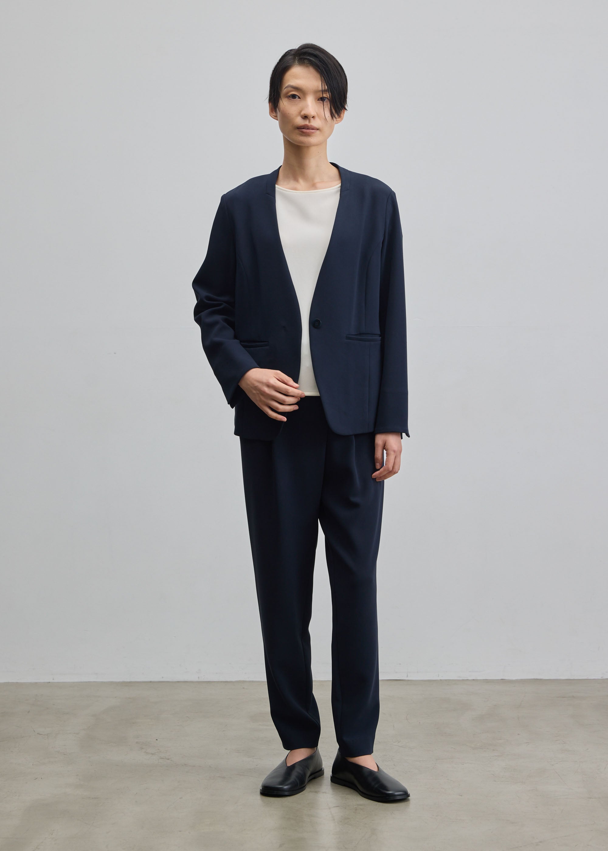 1回着用SOÉJU ソージュ タックタイトスカート ネイビーサイズL日本製 0819_SOEJU_1578.jpg?v=