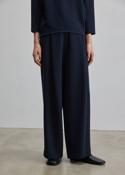 タックワイドパンツ