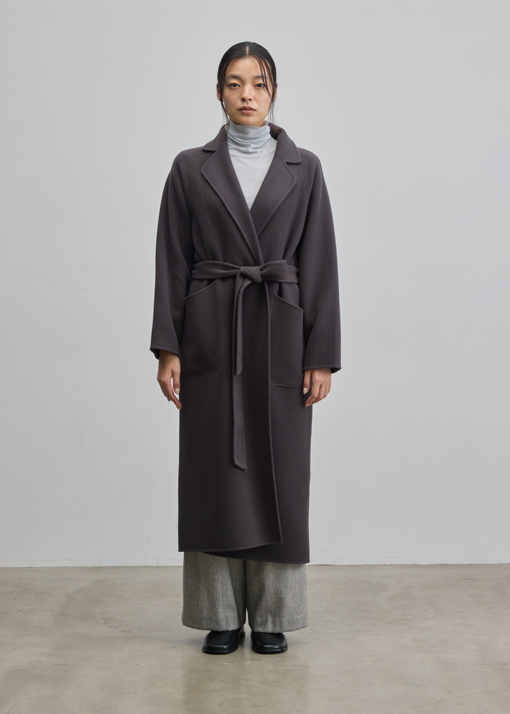 ヘリンボーンタックワイドパンツ - SOÉJU online store｜上質な