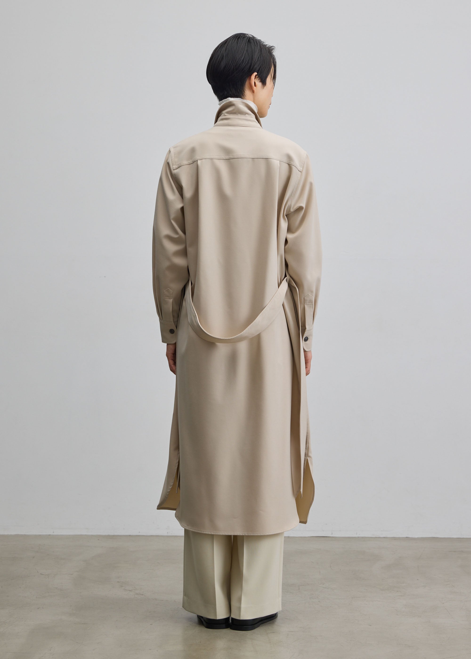 ソフトオックスシャツワンピース