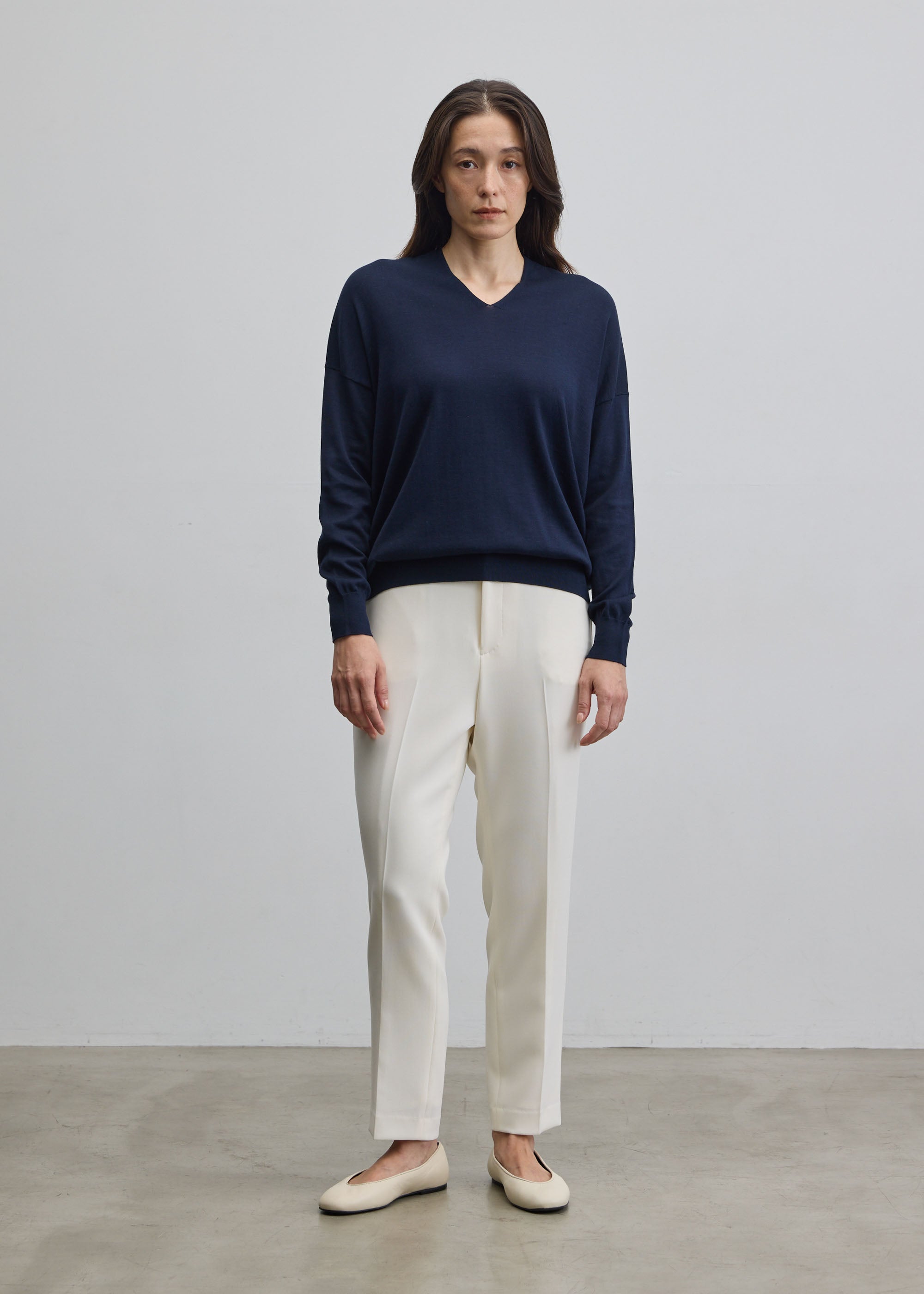 センタープレスパンツ - SOÉJU online store｜上質な大人の女性