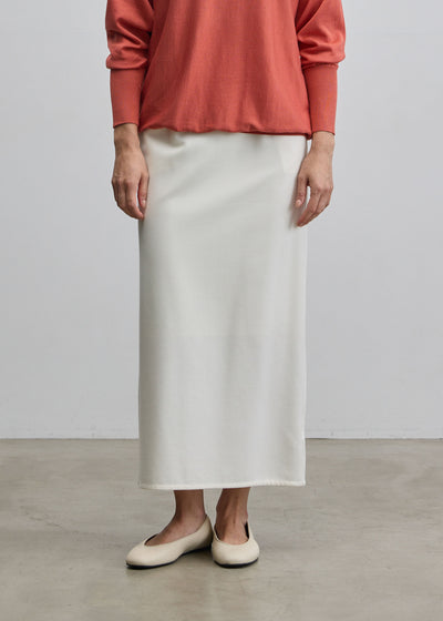 ダブルジャージーロングペンシルスカート