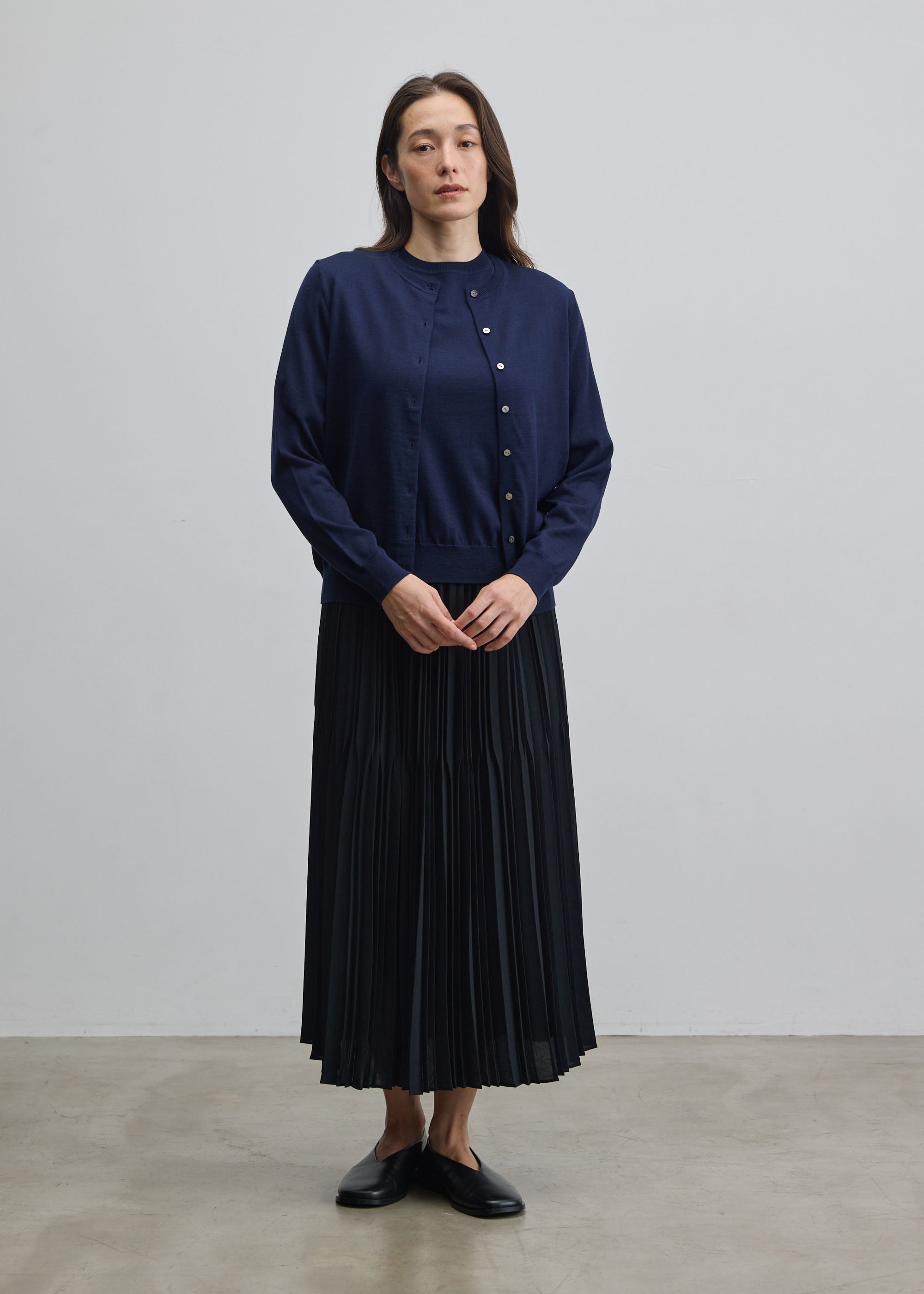 ウールハイゲージハーフスリーブプルオーバー - SOÉJU online