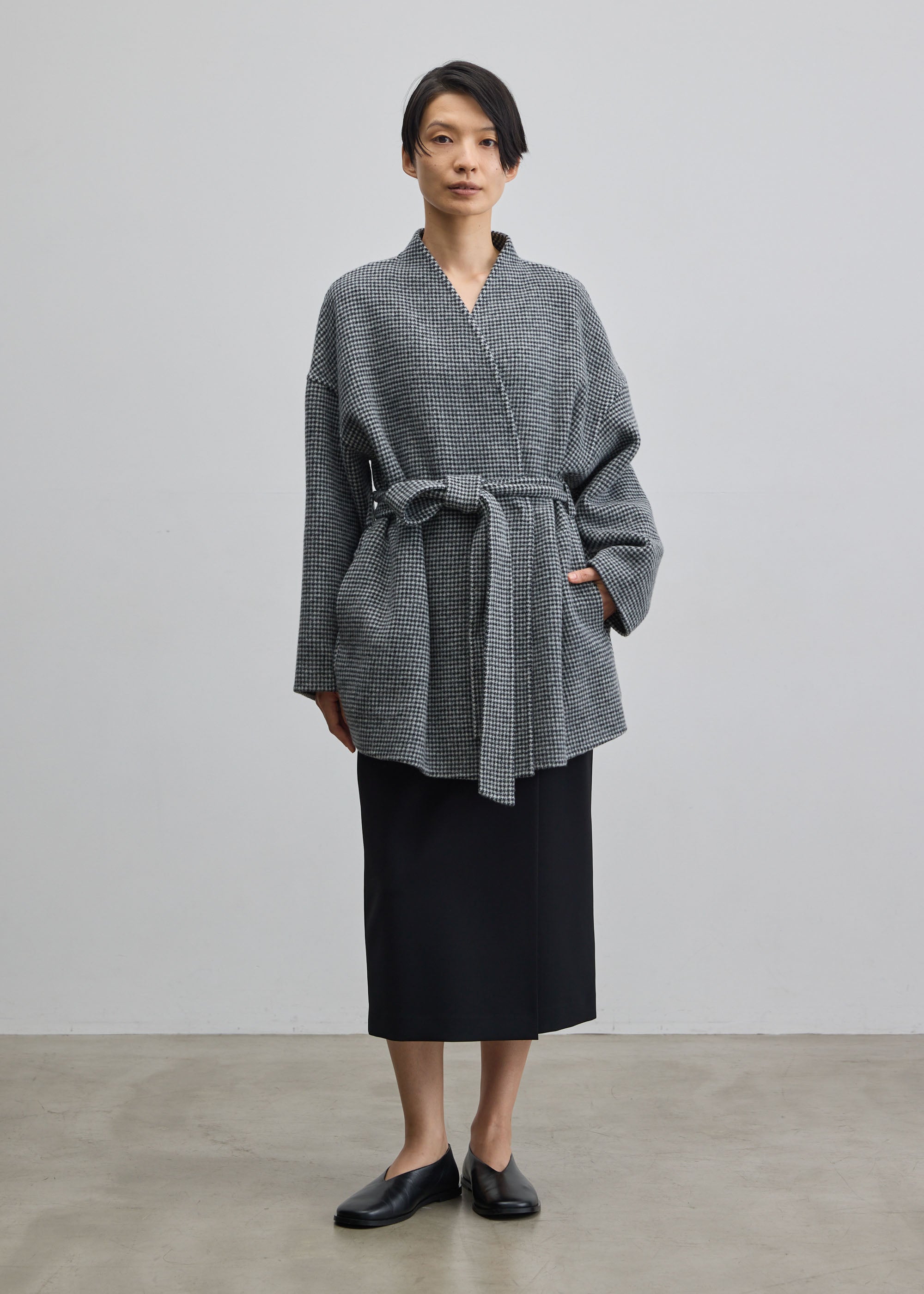 ストレッチファインロングタイトスカート - SOÉJU online store