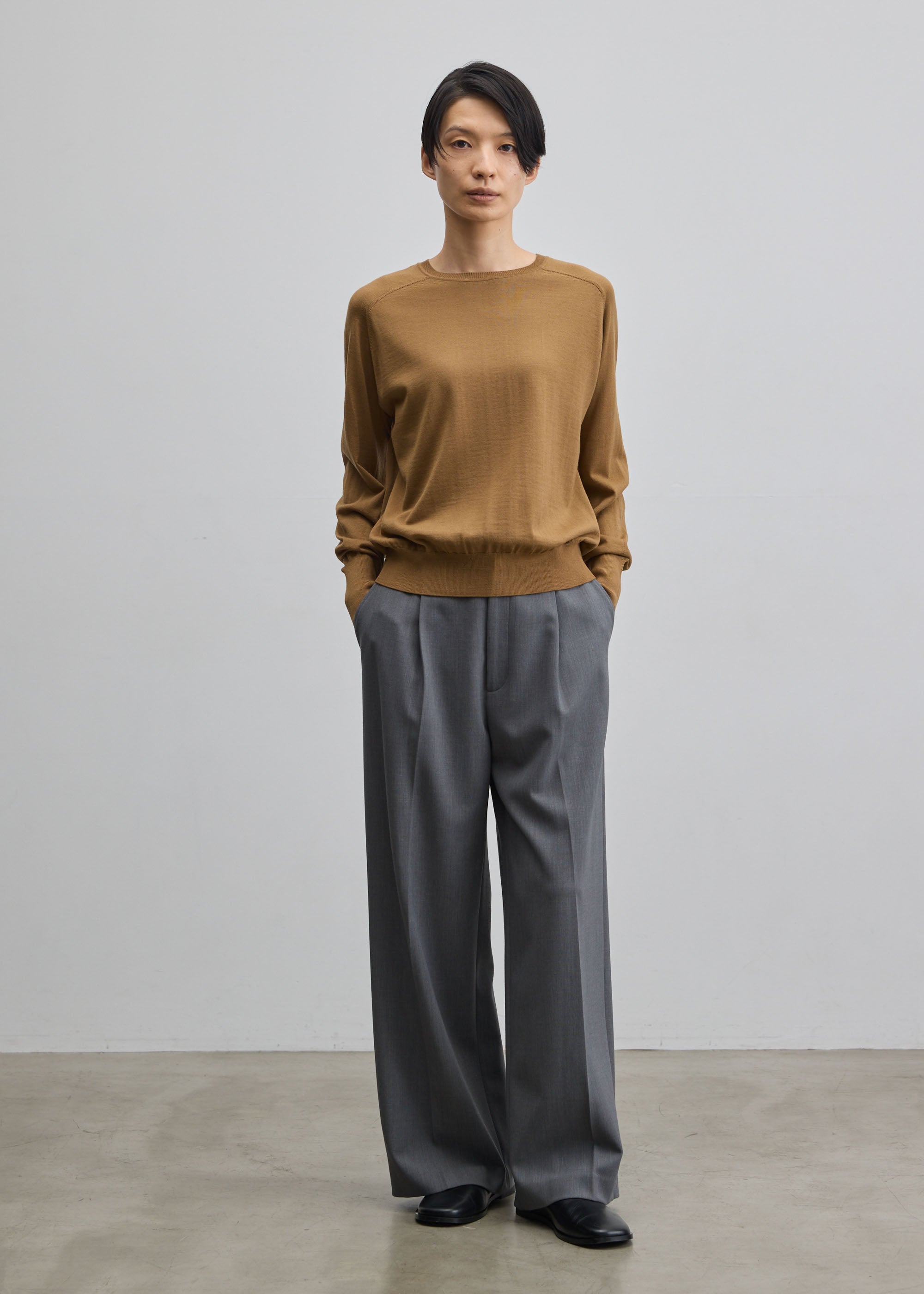 slight vogue ウールワイドパンツ カジュアルパンツ slight vogue ウールワイドパンツ カジュアルパンツ slight vogue