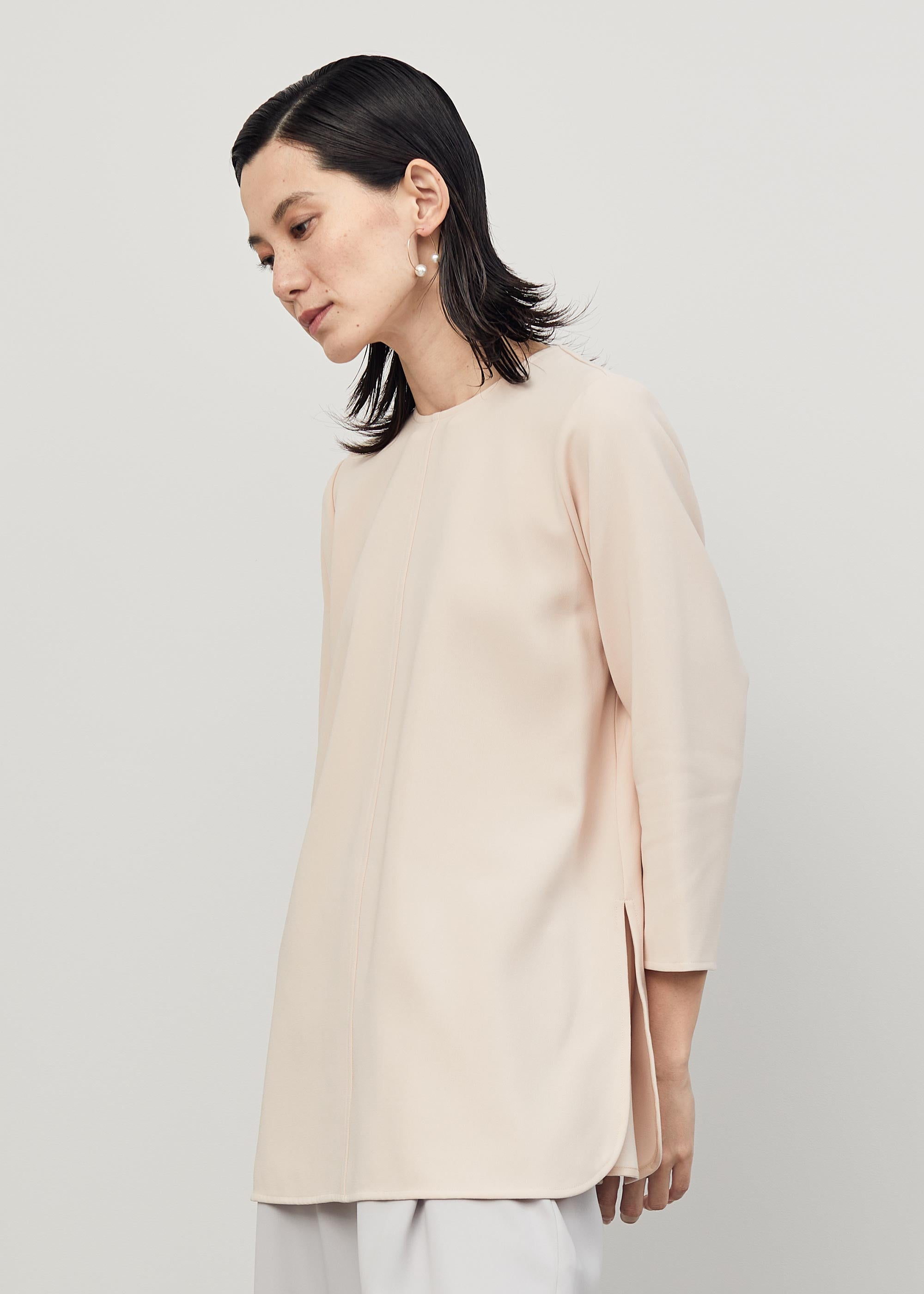 Aラインチュニックブラウス