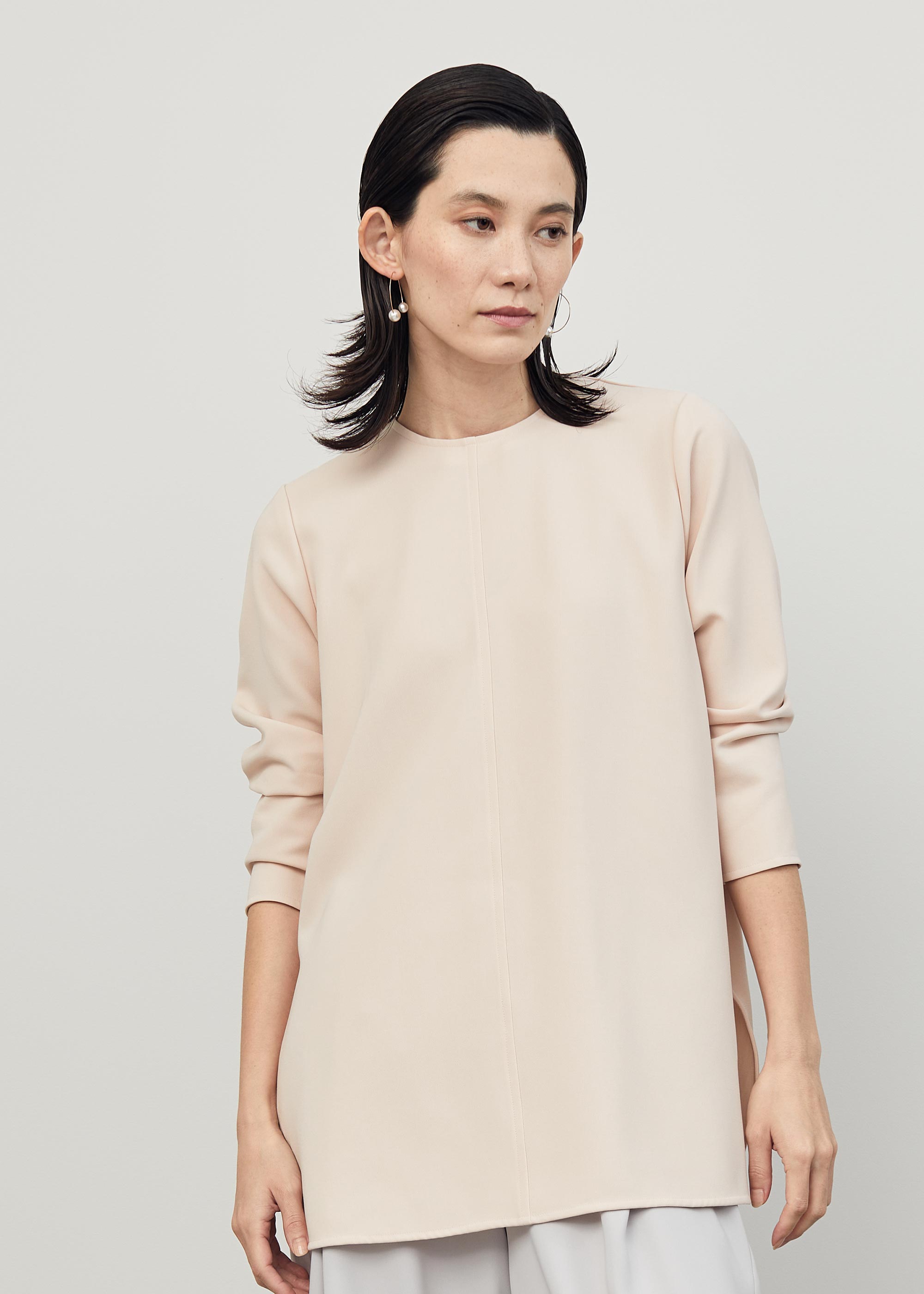 Aラインチュニックブラウス - SOÉJU online store｜上質な大人の女性の