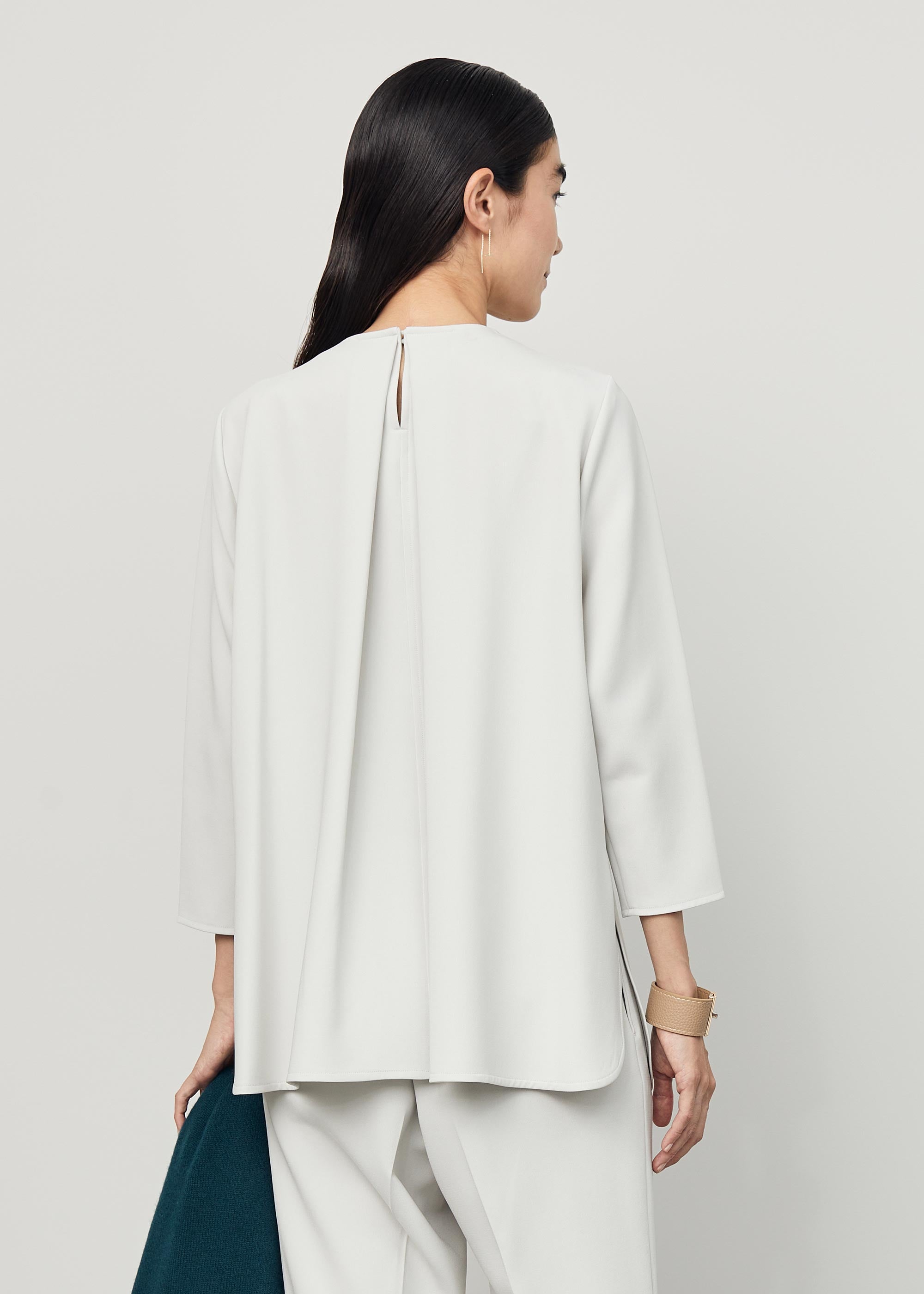 Aラインチュニックブラウス - SOÉJU online store｜上質な大人の女性の