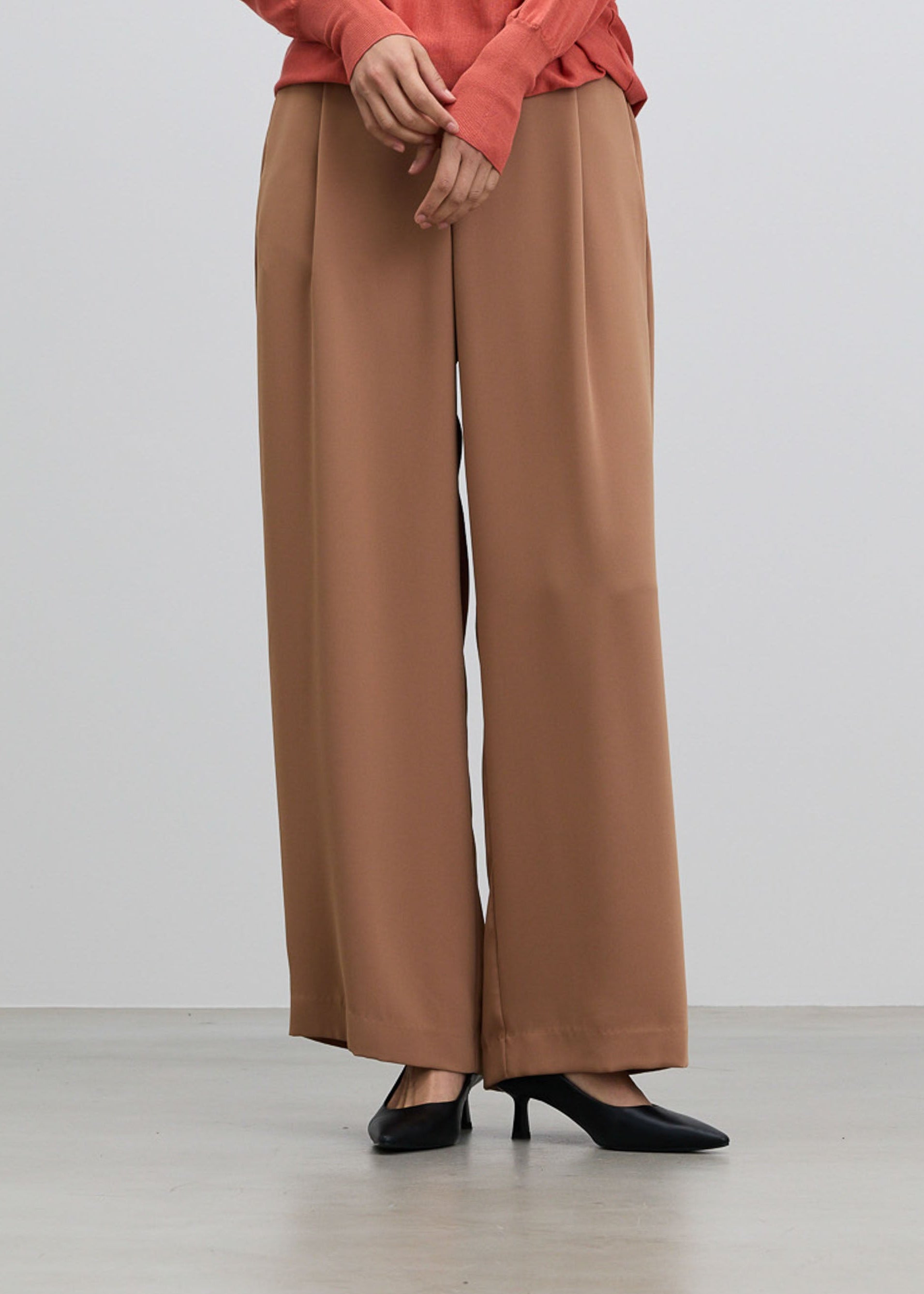 サイドタックワイドパンツ TALL丈