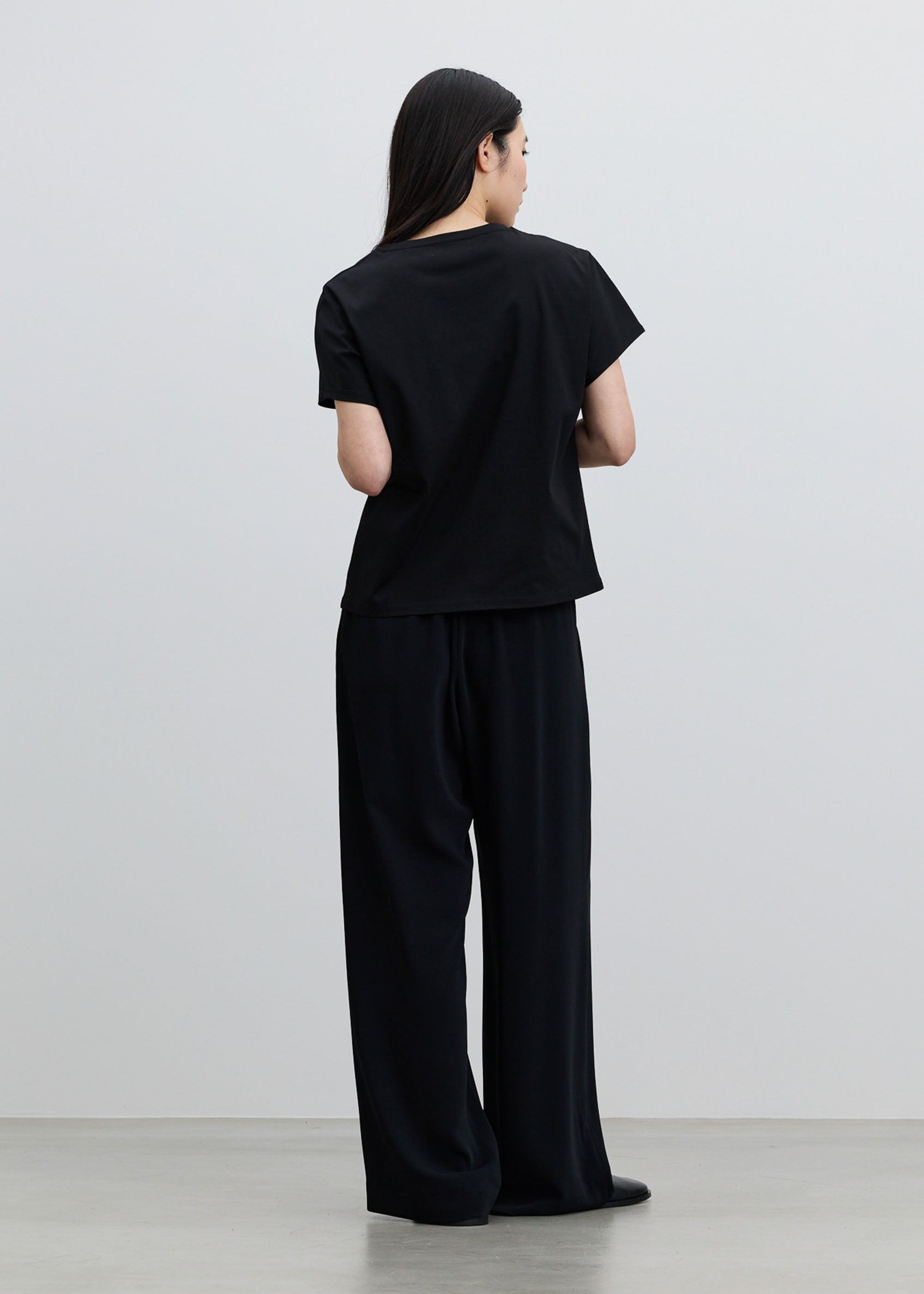 サイドタックワイドパンツ TALL丈 - SOÉJU online store｜上質な大人の