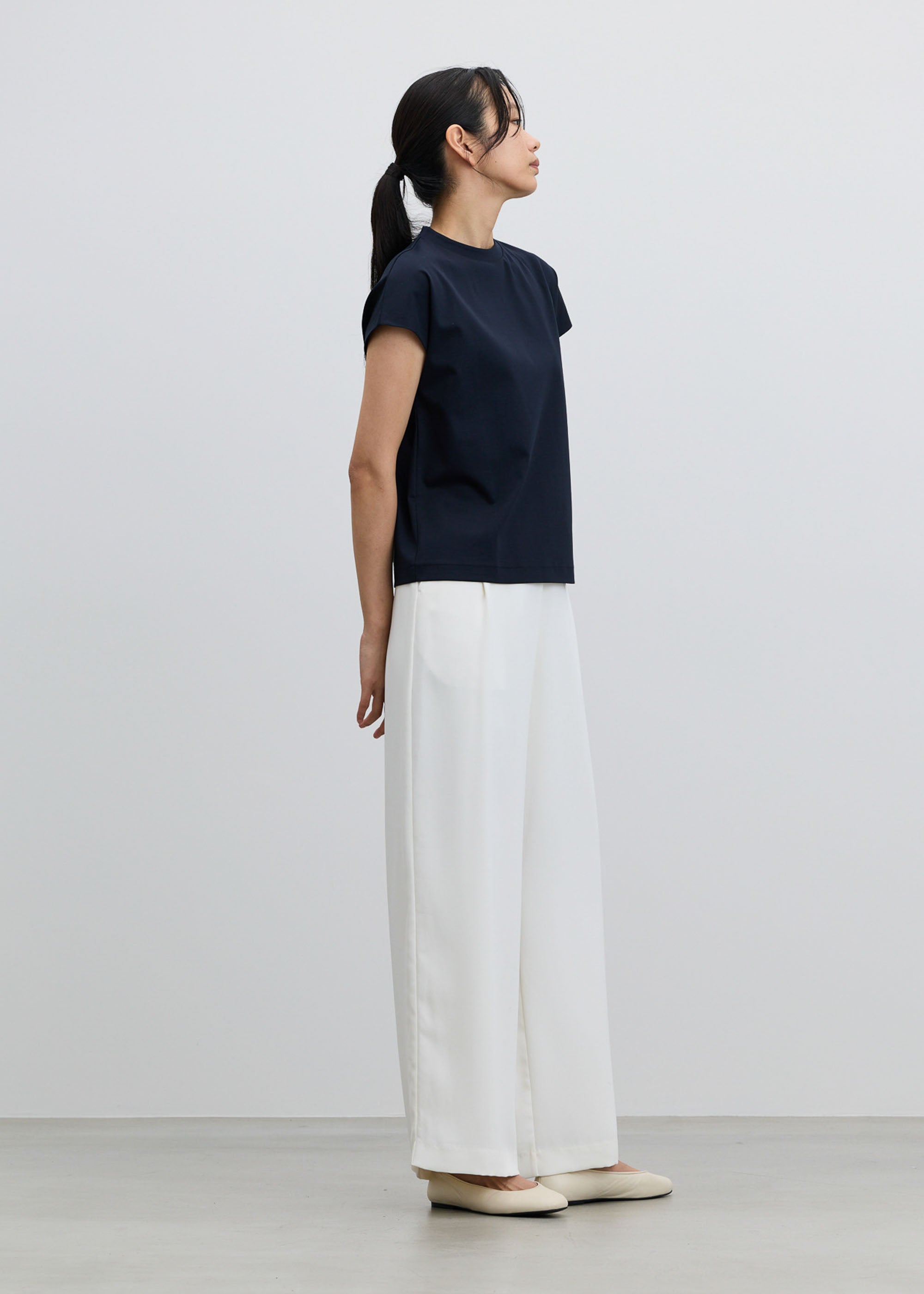 サイドタックワイドパンツ TALL丈