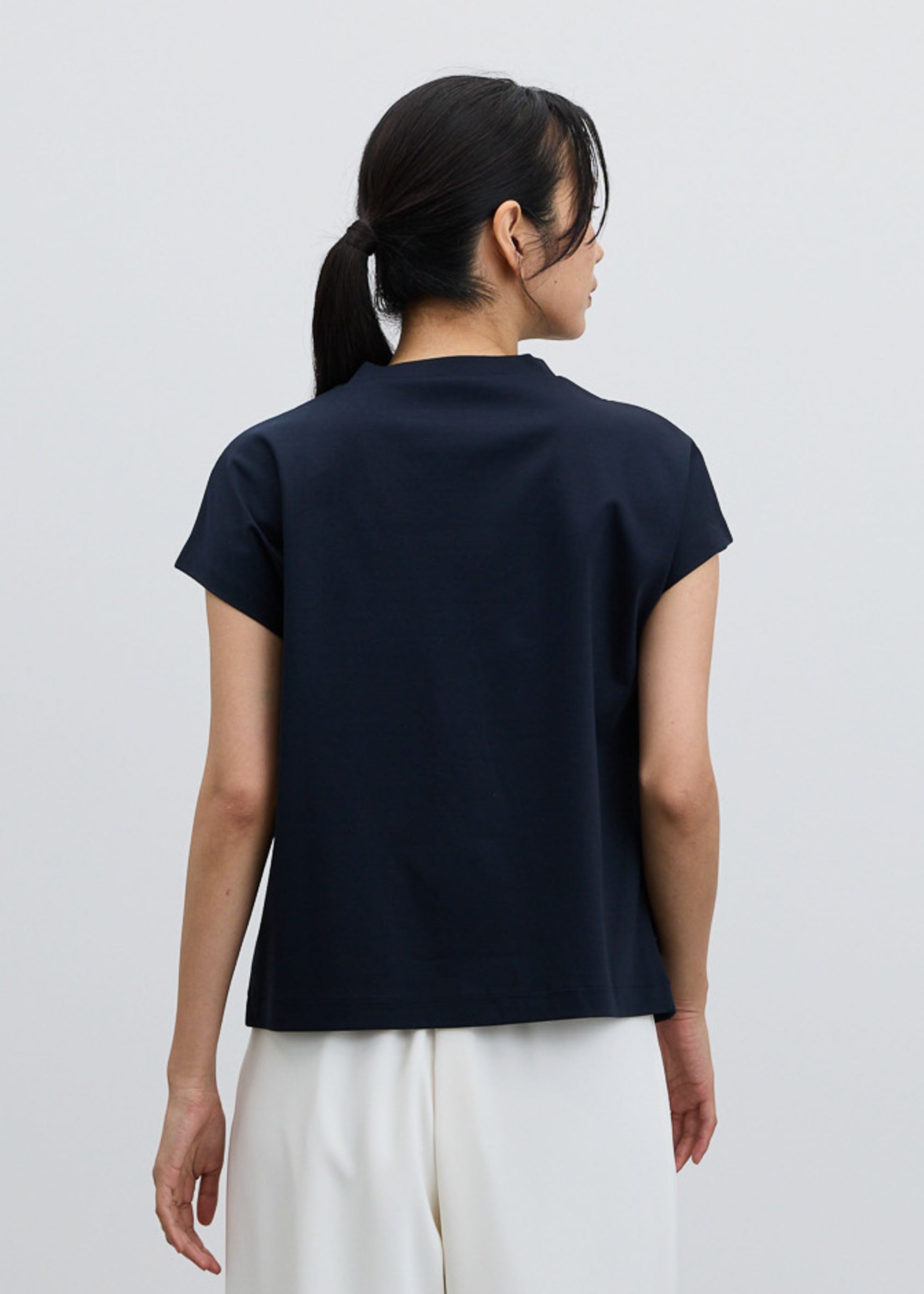 COOL SMOOTH スタンドカラーカットソー