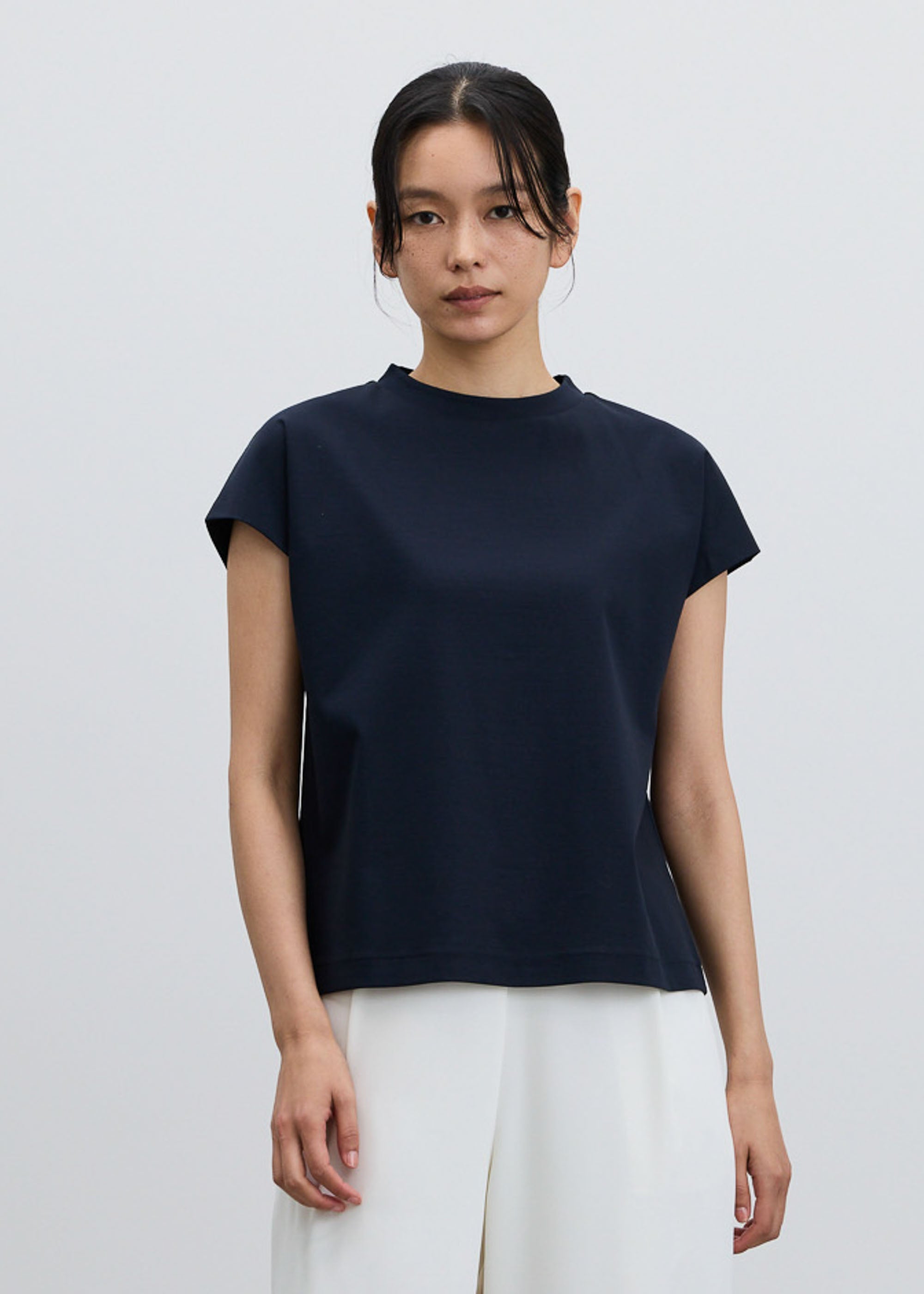 COOL SMOOTH スタンドカラーカットソー